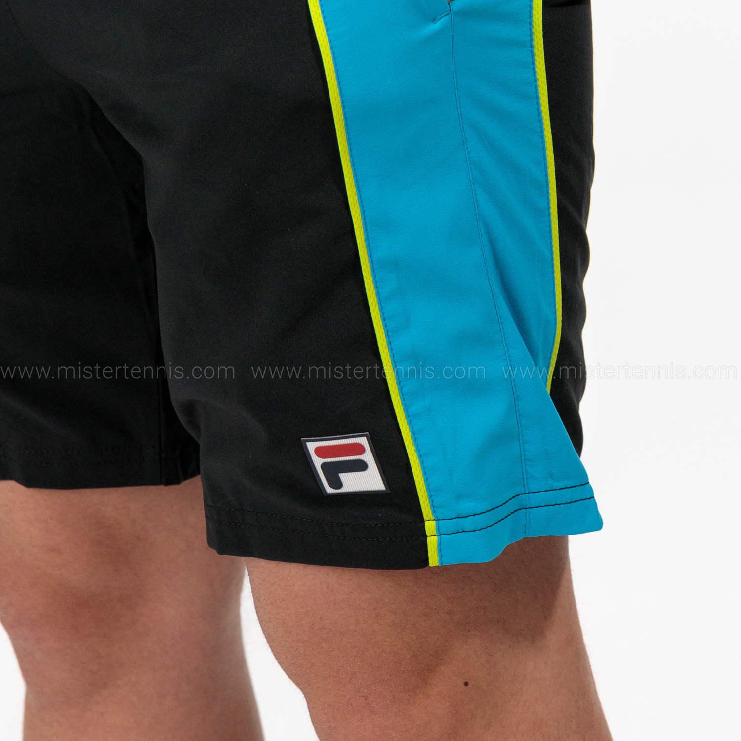 Fila Jack 8in Shorts - Black/Hawaiian Ocean