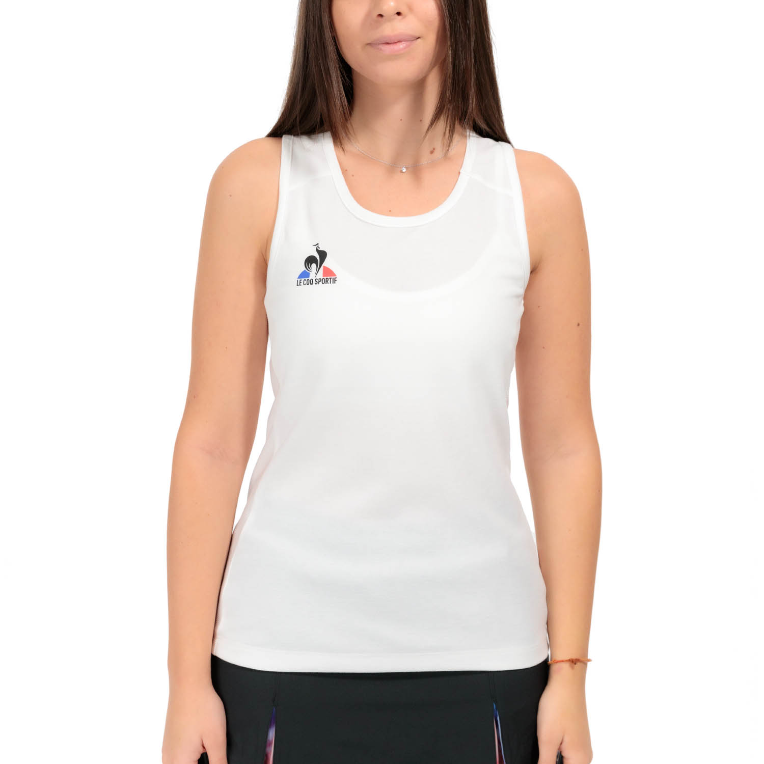 Le Coq Sportif Court Tank - New Optical White