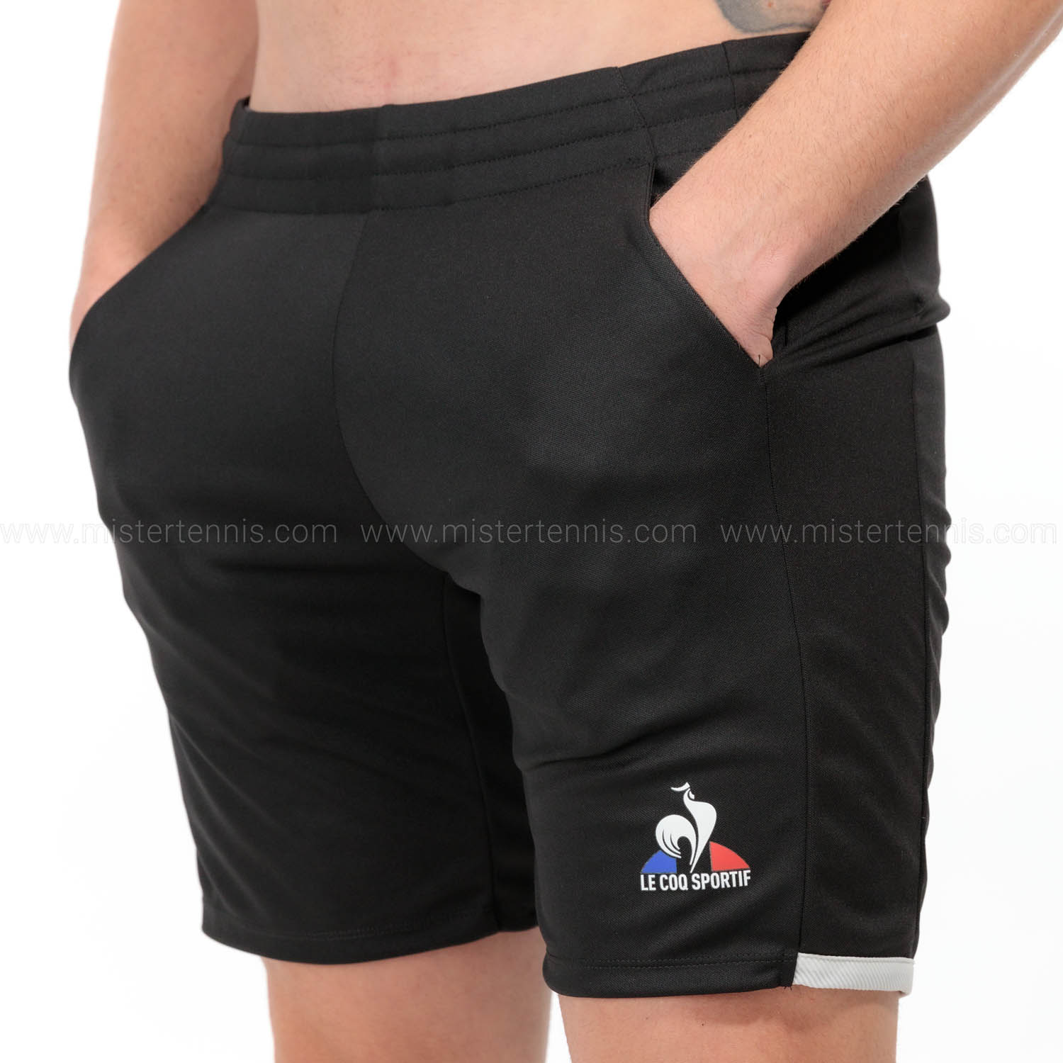 Le Coq Sportif N.3 7in Shorts - Black