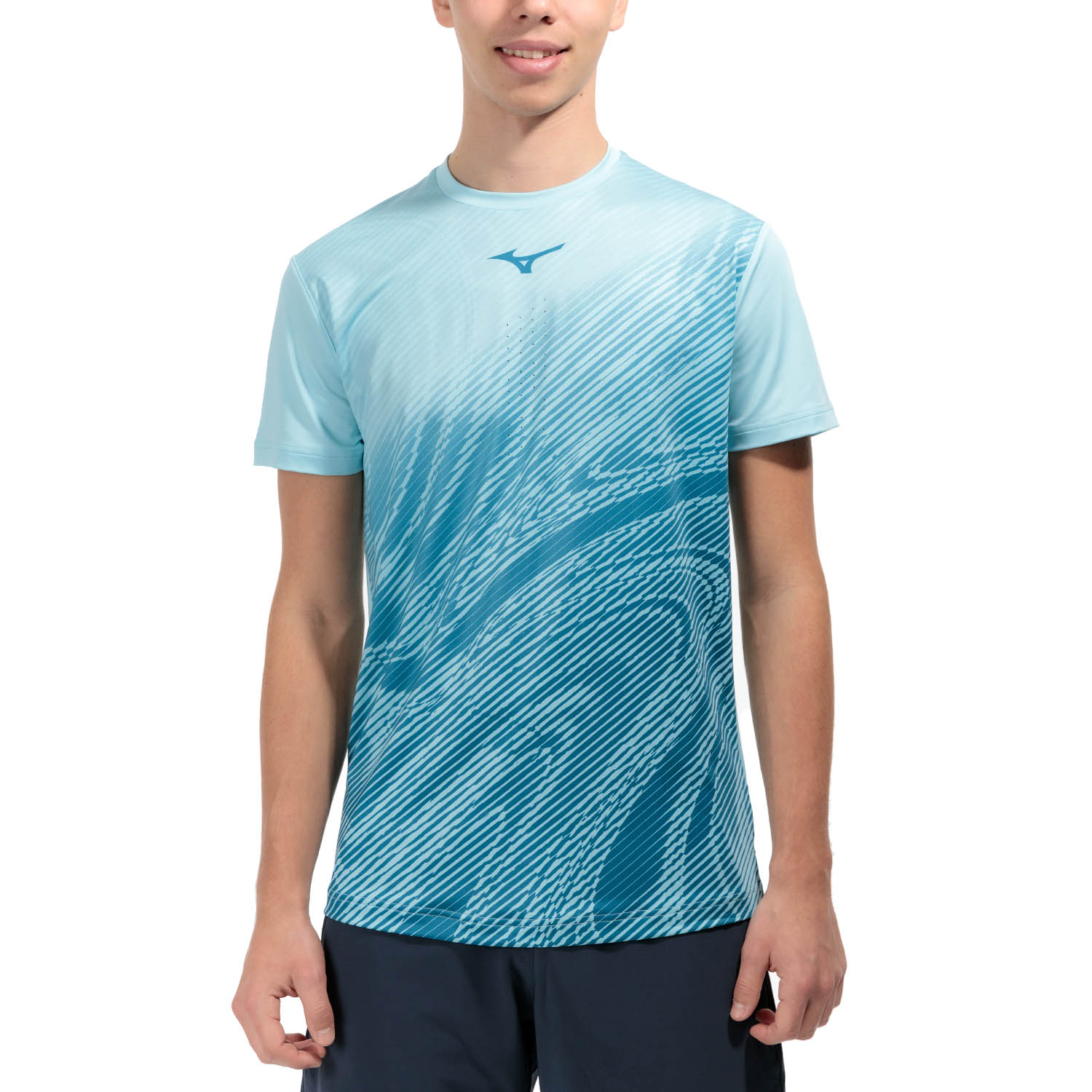 Short Sleeve Graphic Tees Maglietta M Mizuno Charge Shadow Graphic