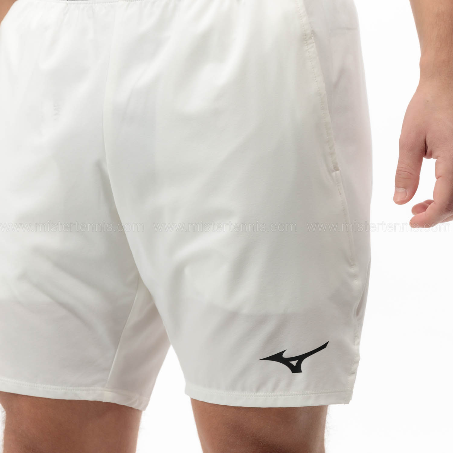 Mizuno Laser 8in Pantaloncini - White