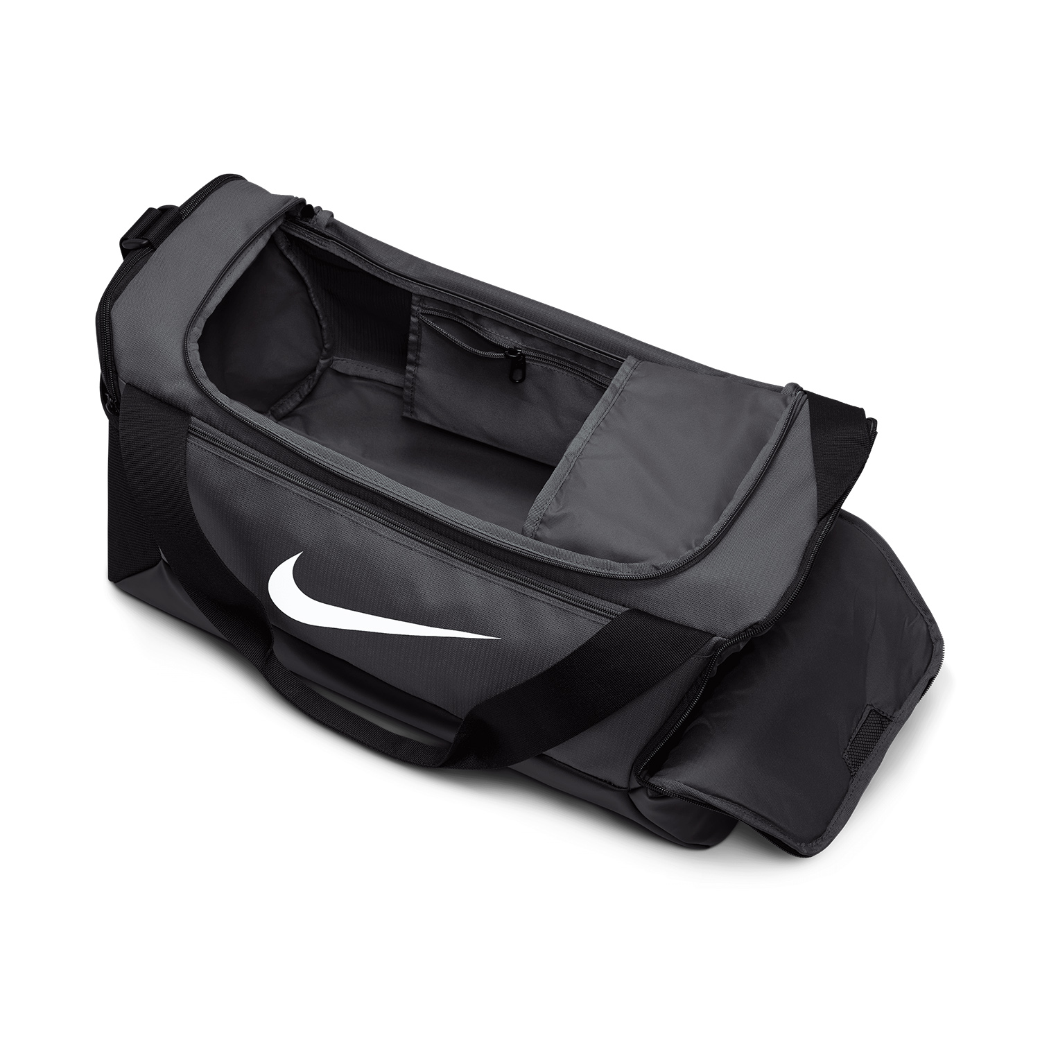 Nike Brasilia 9.5 Bolso Pequeño - Flint Grey/Black/White