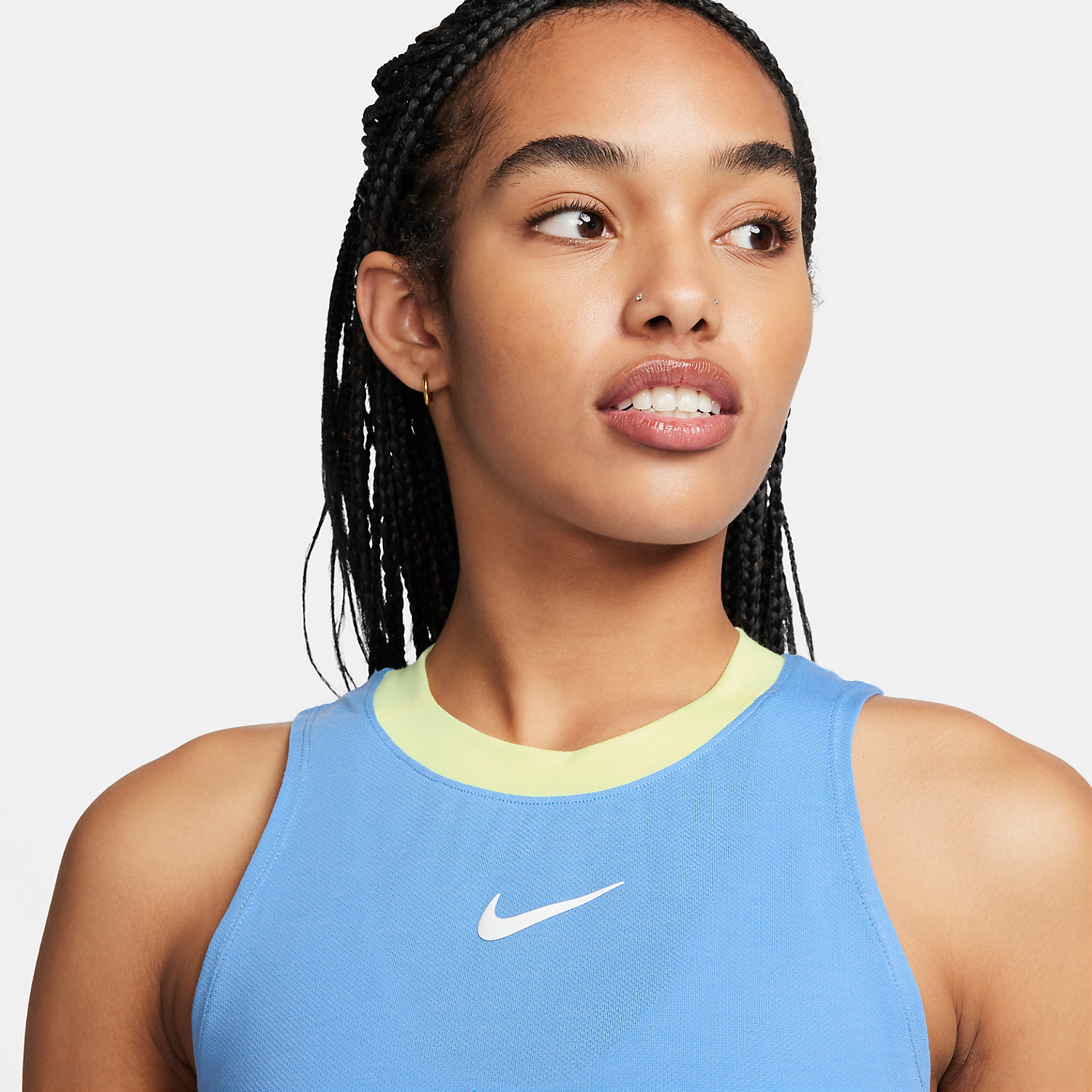Nike Court Advantage Women's Tennis Tank - University Blue