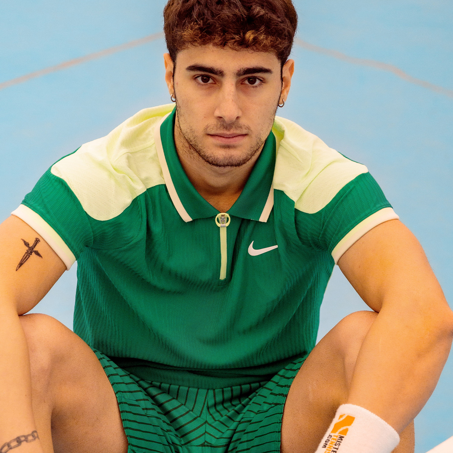 Nike Court Dri-FIT ADV Slam Men's Tennis Polo - Malachite