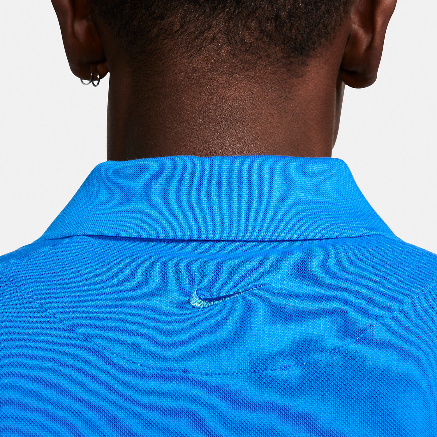 Nike Rafa Logo Polo - Light Photo Blue/Light Lemon Twist