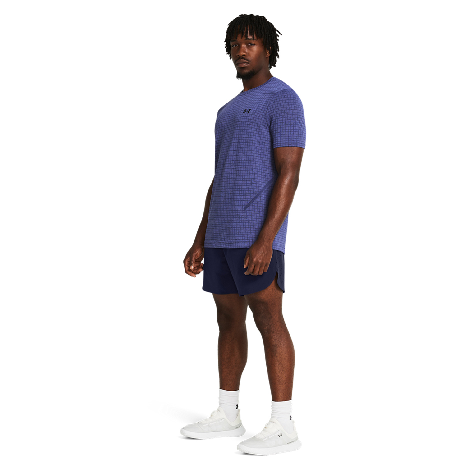 Under Armour Peak Woven 6in Shorts - Midnight Navy/Pitch Gray