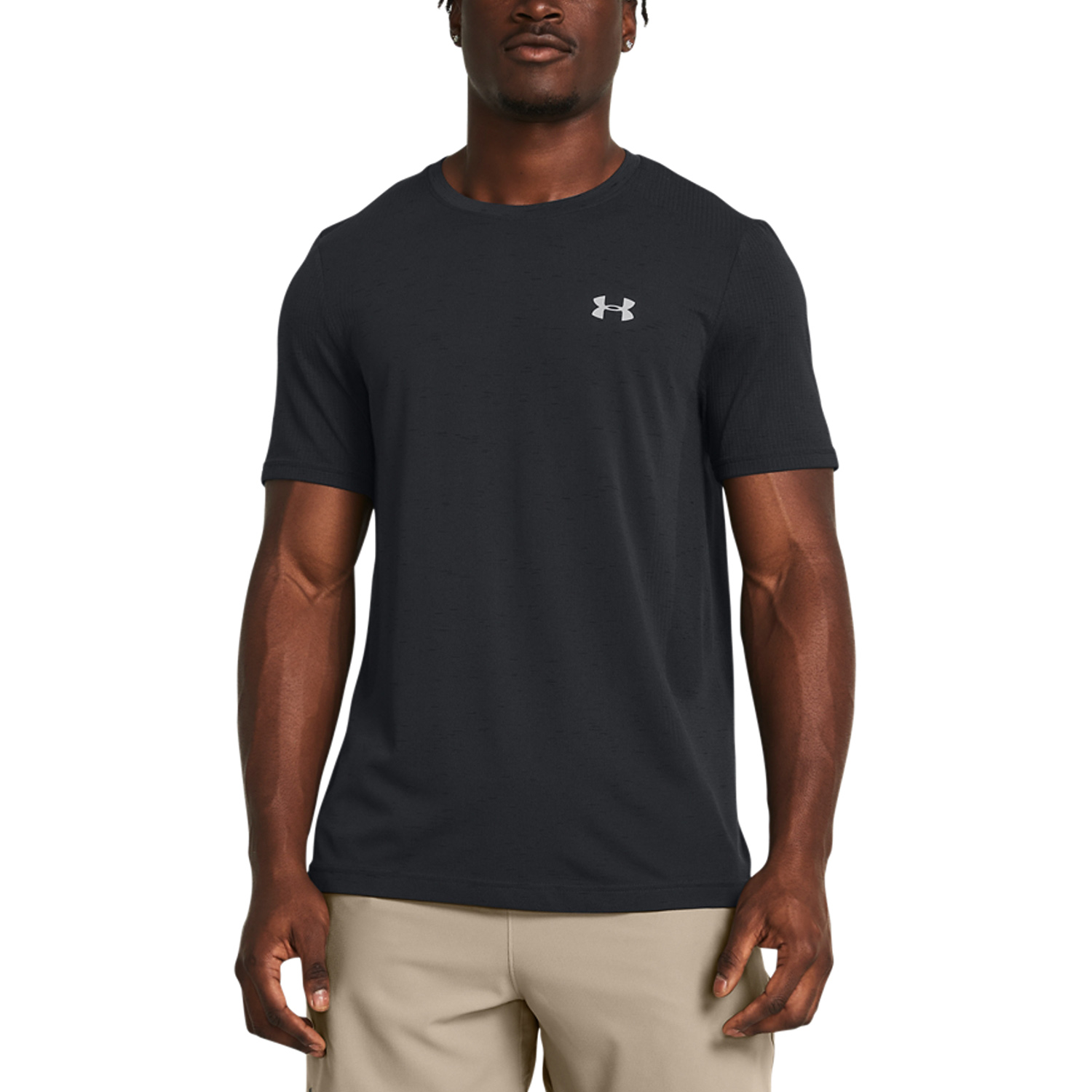 Under Armour Vanish T-Shirt - Black/Mod Gray