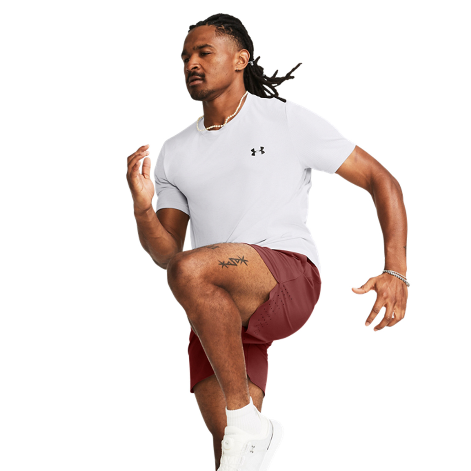 Under Armour UA Vanish Compression XL White : : Sports