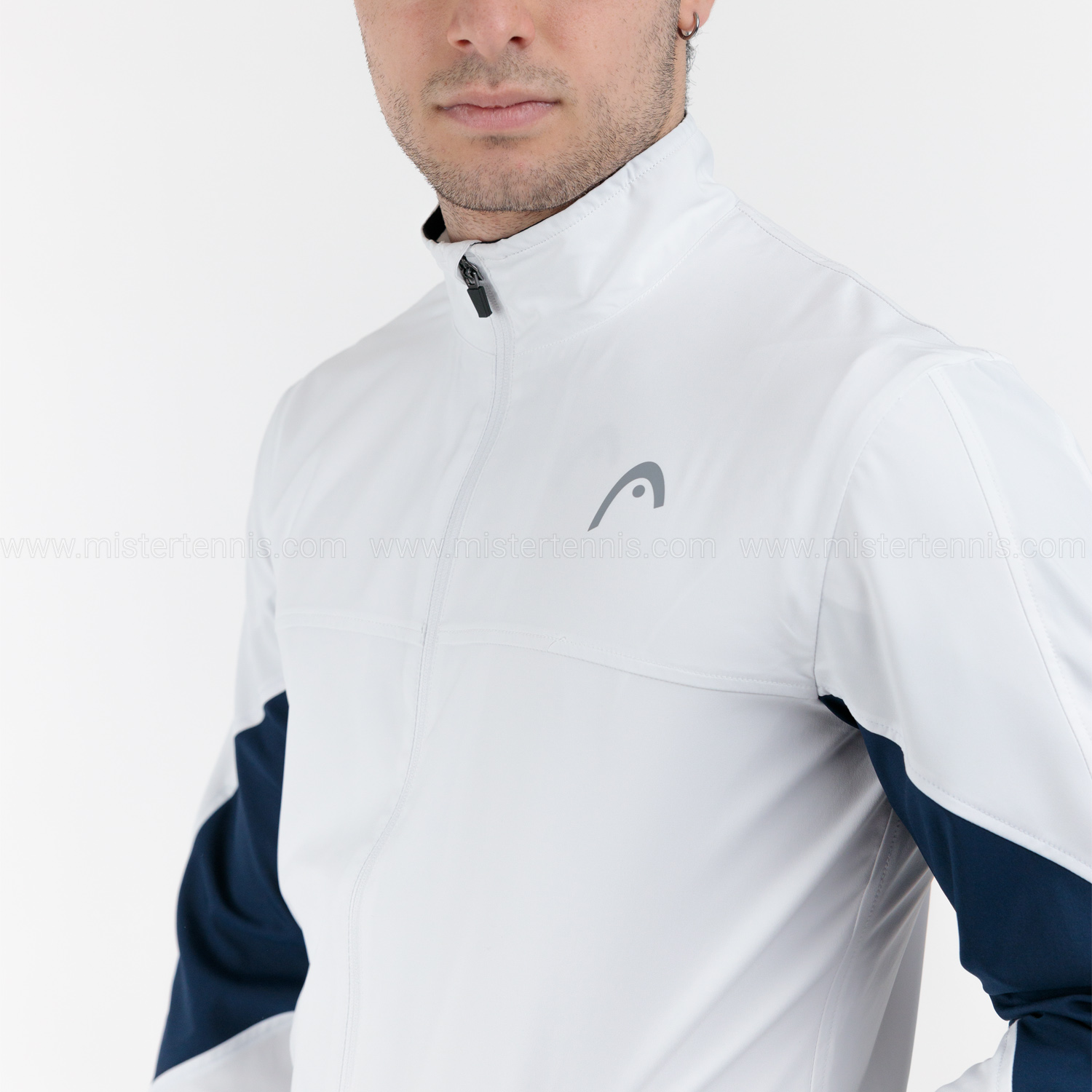 Head Club 22 Chaqueta - White/Dark Blue