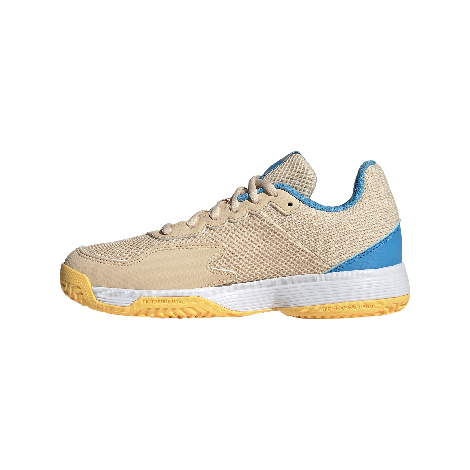 adidas gazelle silver green womens Adidas Kid's Courtflash-JI2448 – All About Tennis main image 0