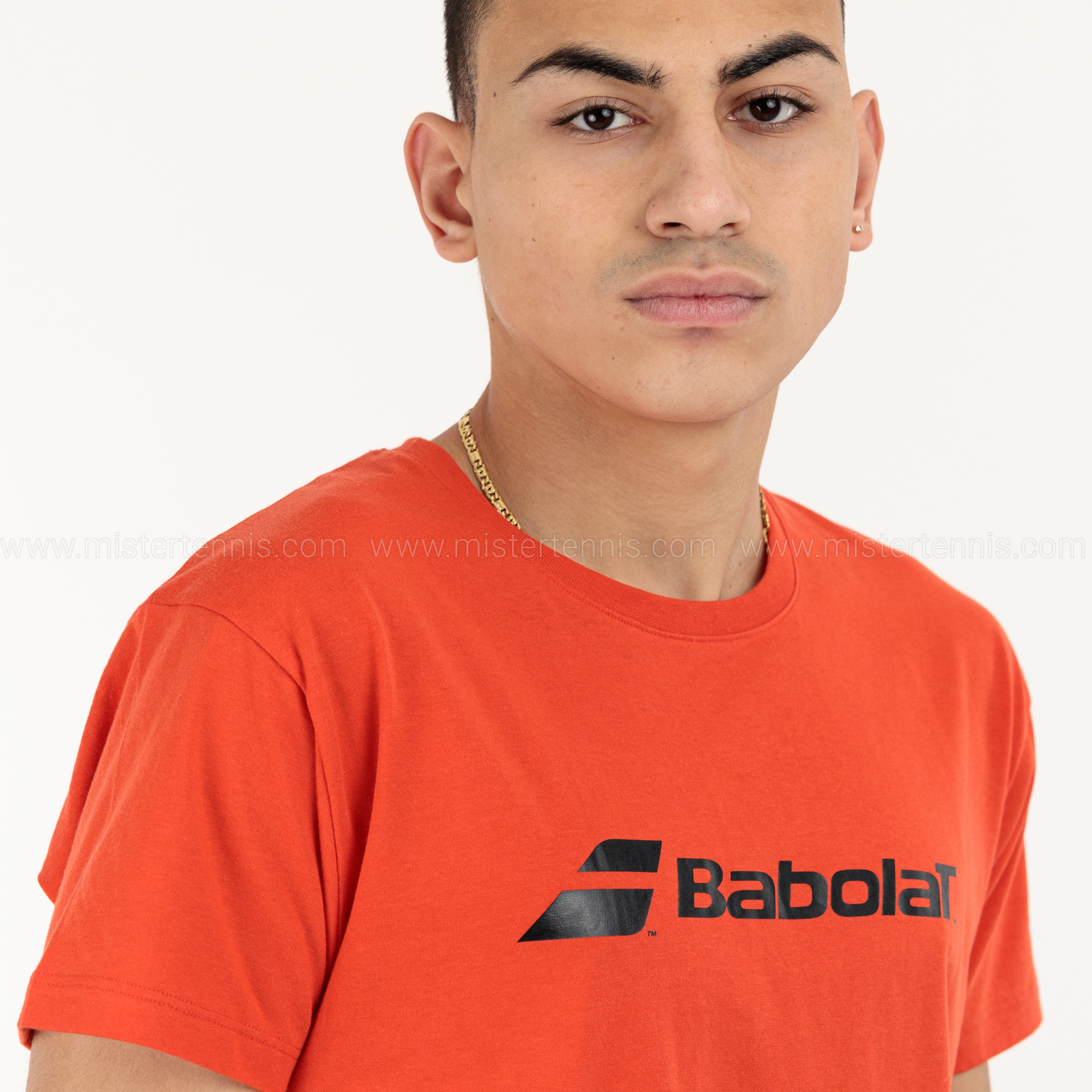 Babolat Exercise T-Shirt - Fiesta Red