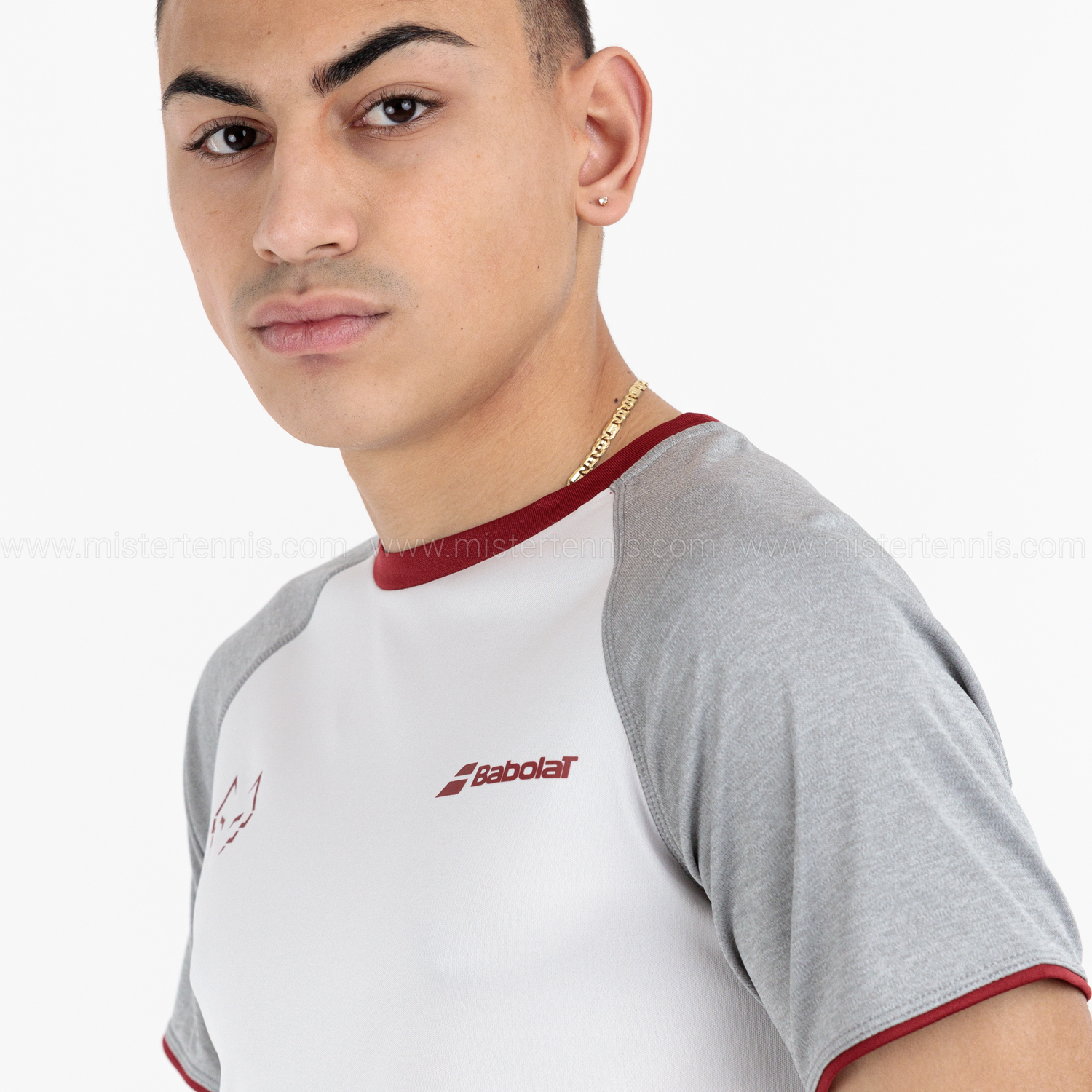 Babolat Juan Lebrón Crew T-Shirt - White