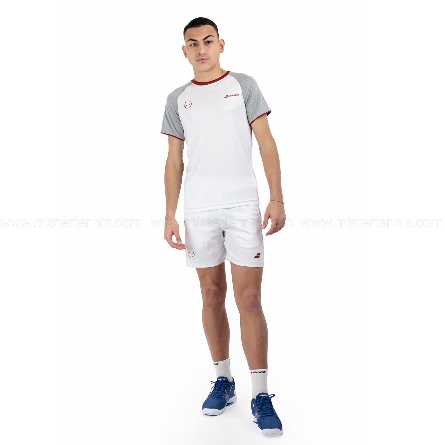 Babolat Juan Lebrón Crew T-Shirt - White