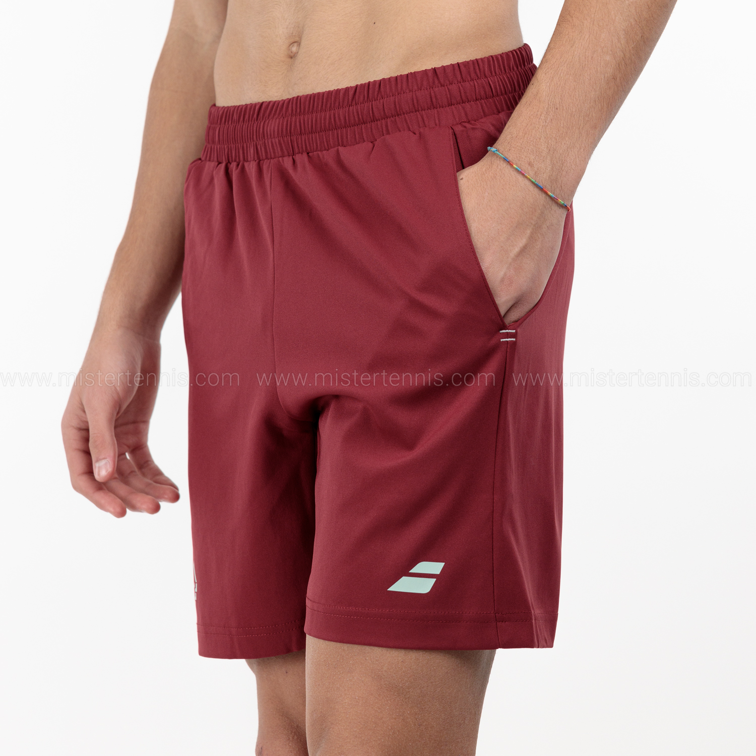 Babolat Juan Lebron 7in Shorts - Red Dahlia