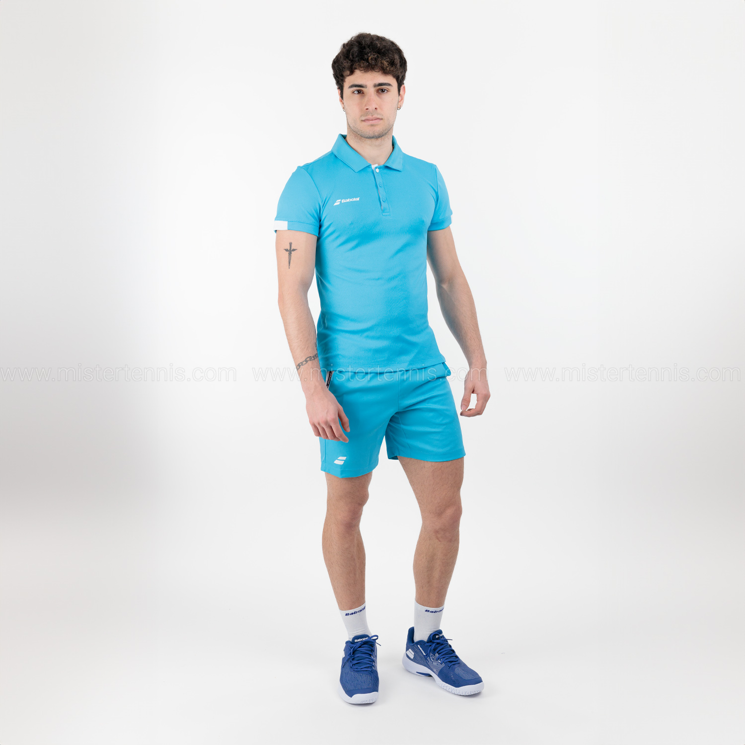 Babolat Play Polo - Cyan Blue