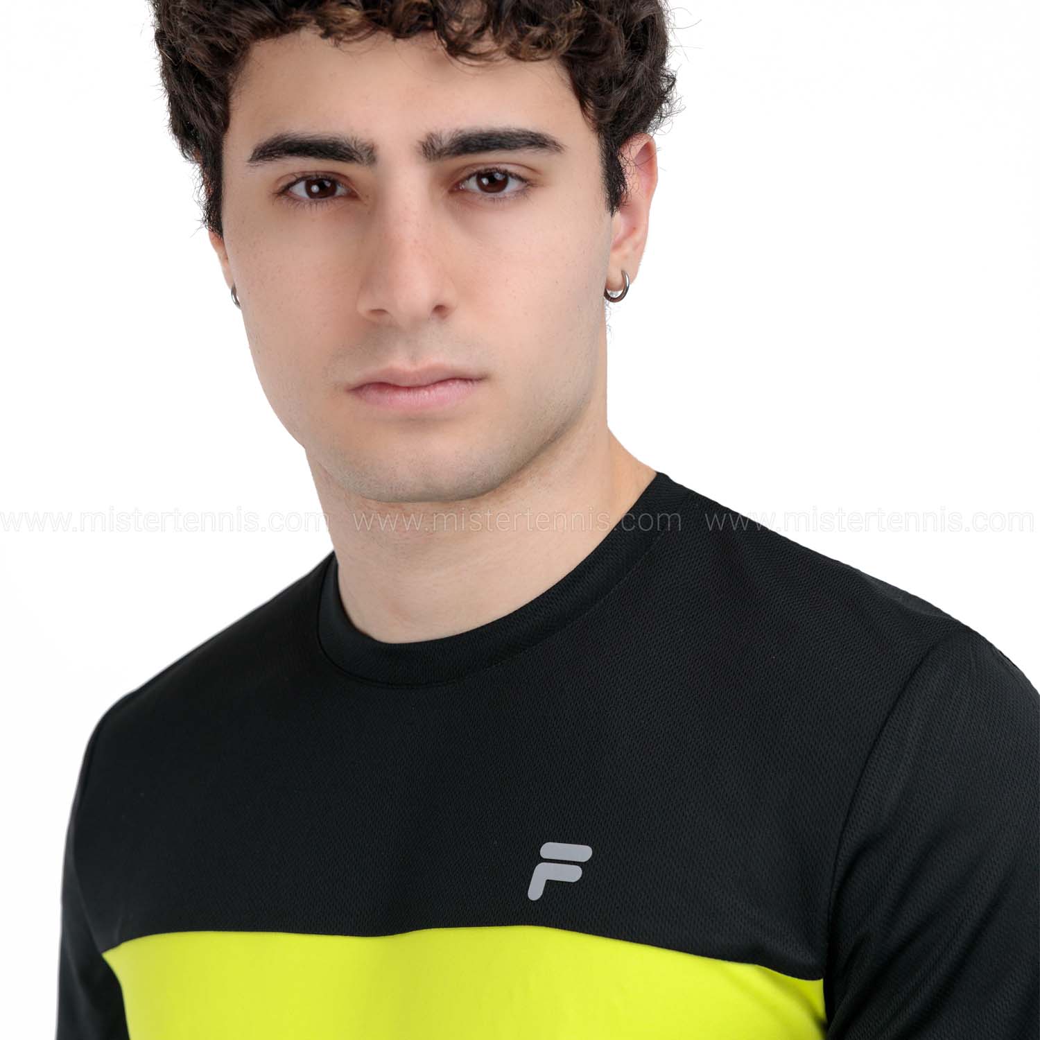 Fila Bosse Camiseta - Black/Evening Primrose