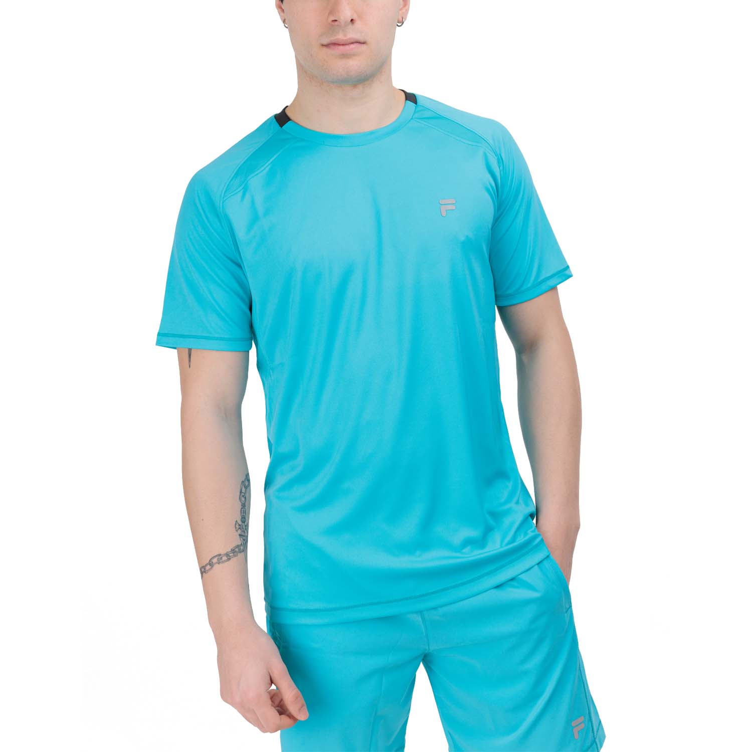 Fila Cassian Camiseta - Scuba Blue