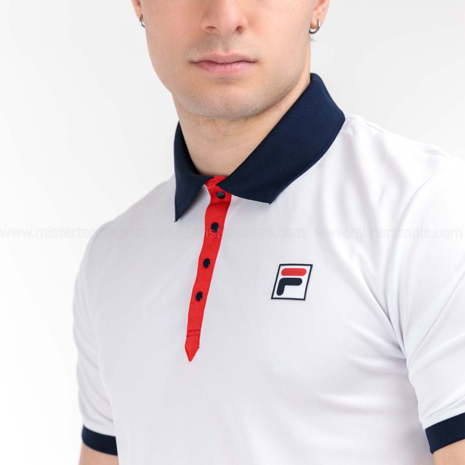 Fila Dominic Polo - White/Navy