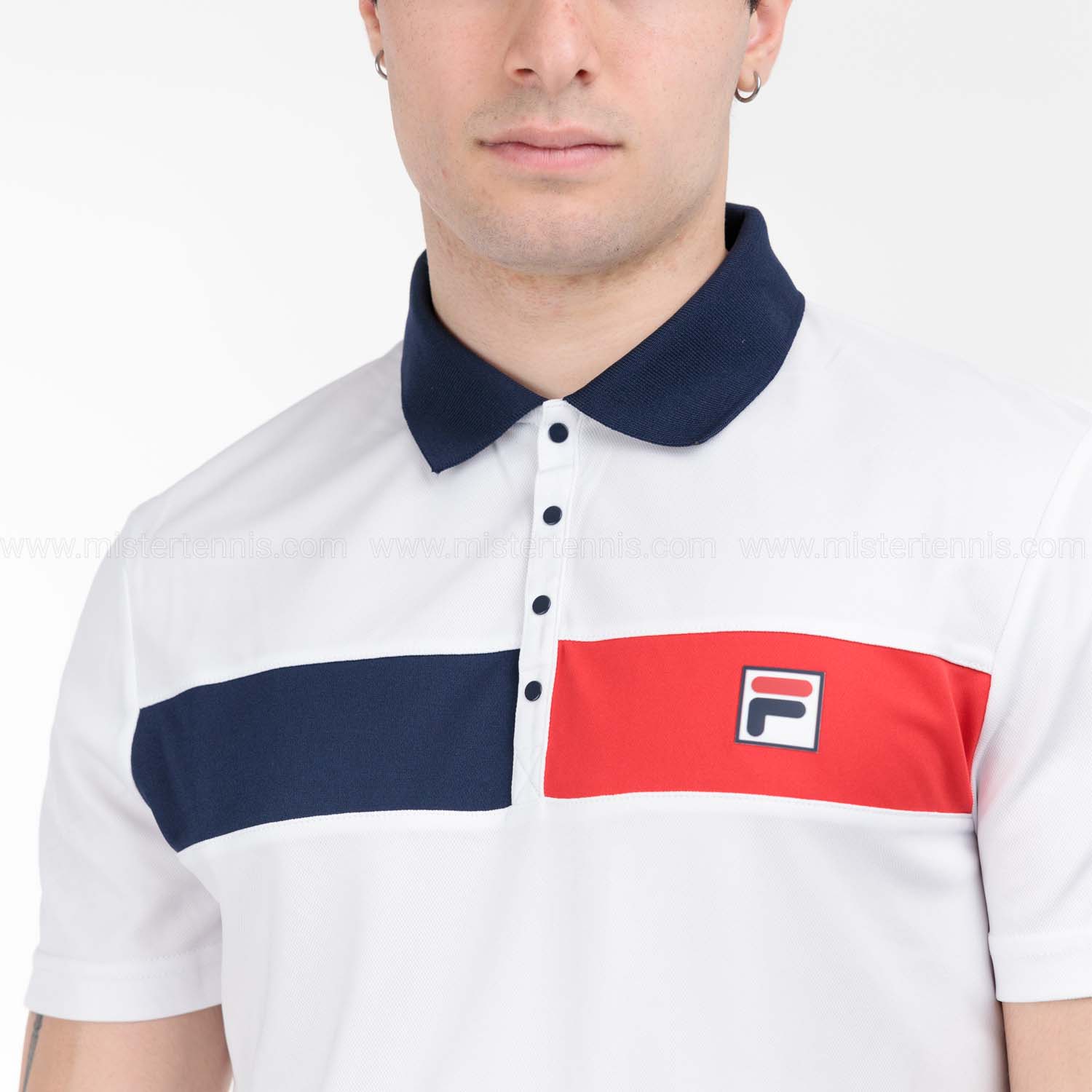 Fila Jayden Polo - White/Navy