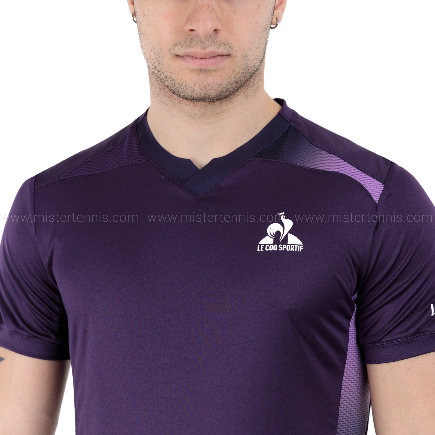 Le Coq Sportif Pro Camiseta - Purple Velvet