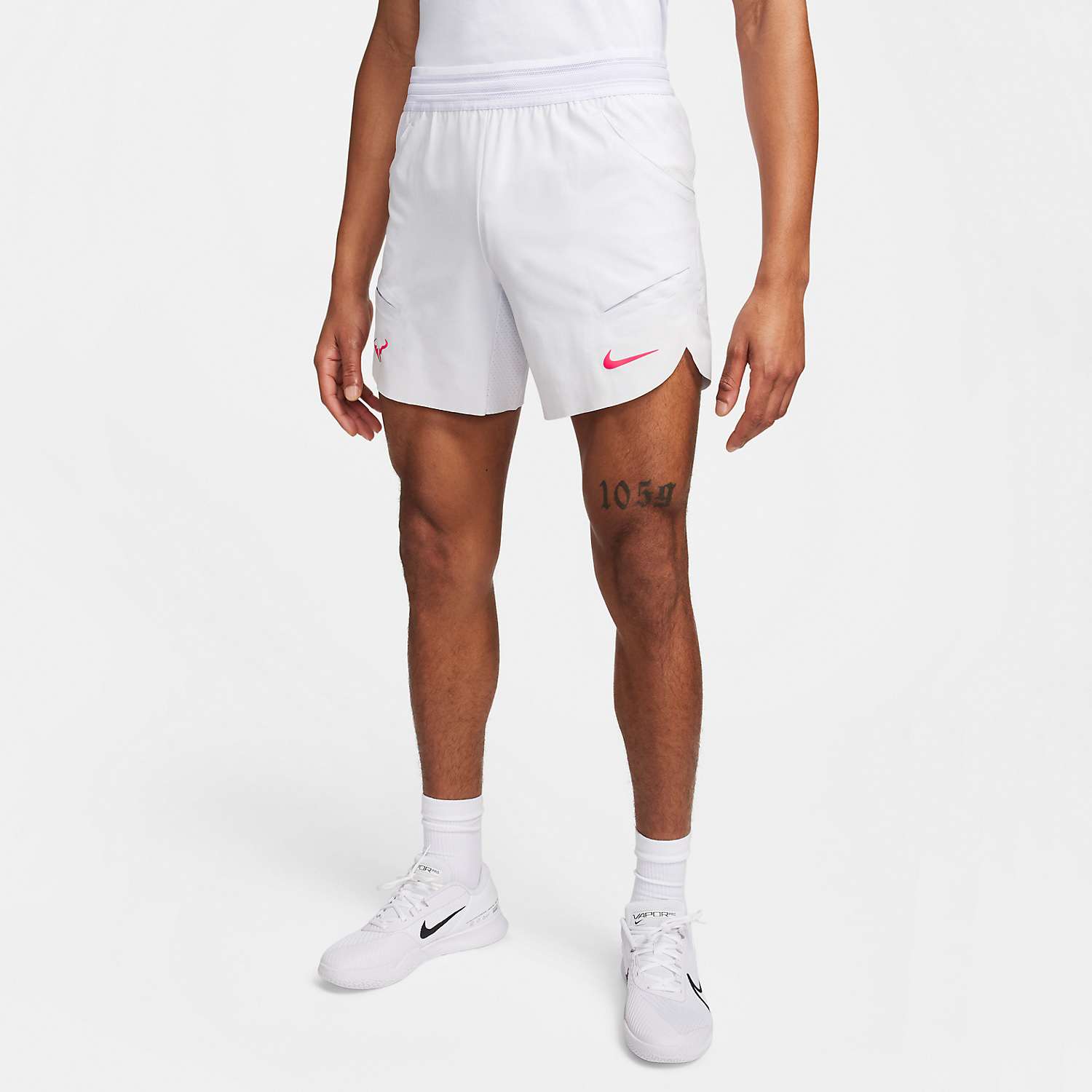 Nike Dri-FIT ADV Rafa Nadal 7in Shorts - Barely Grape/Siren Red