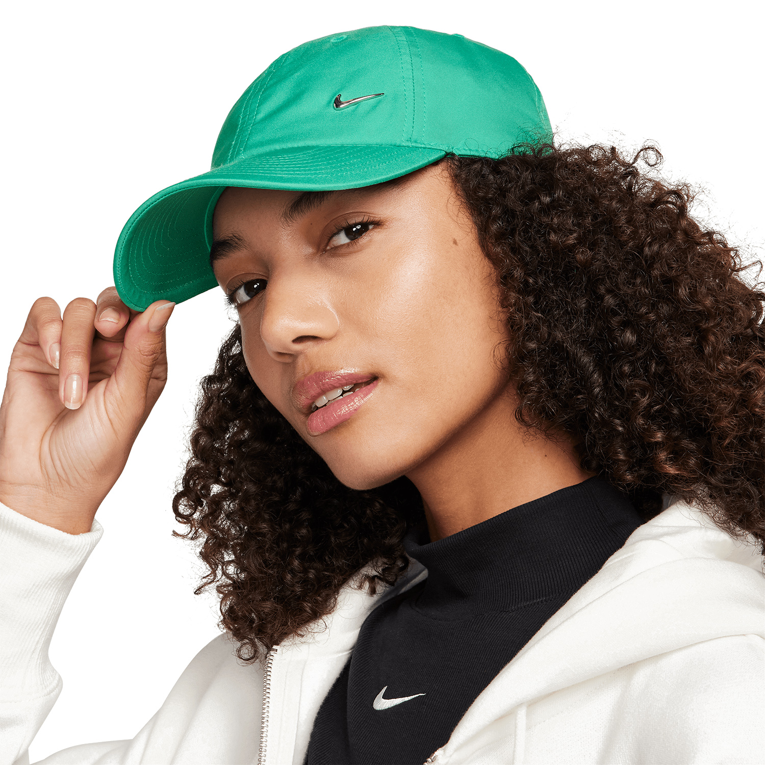 Nike Dri-FIT Club Cappello - Stadium Green/Metallic Silver