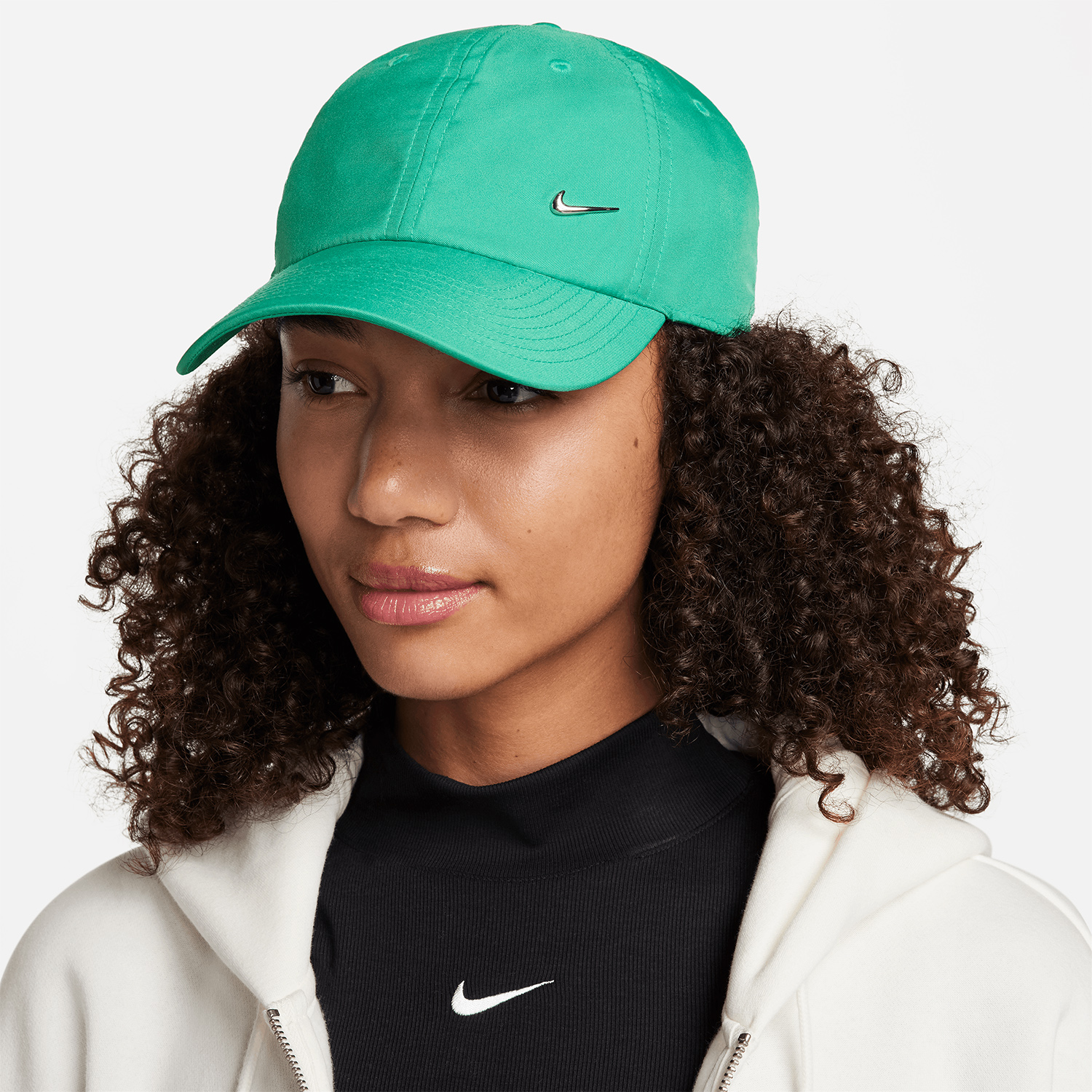 Nike Dri-FIT Club Gorra - Stadium Green/Metallic Silver