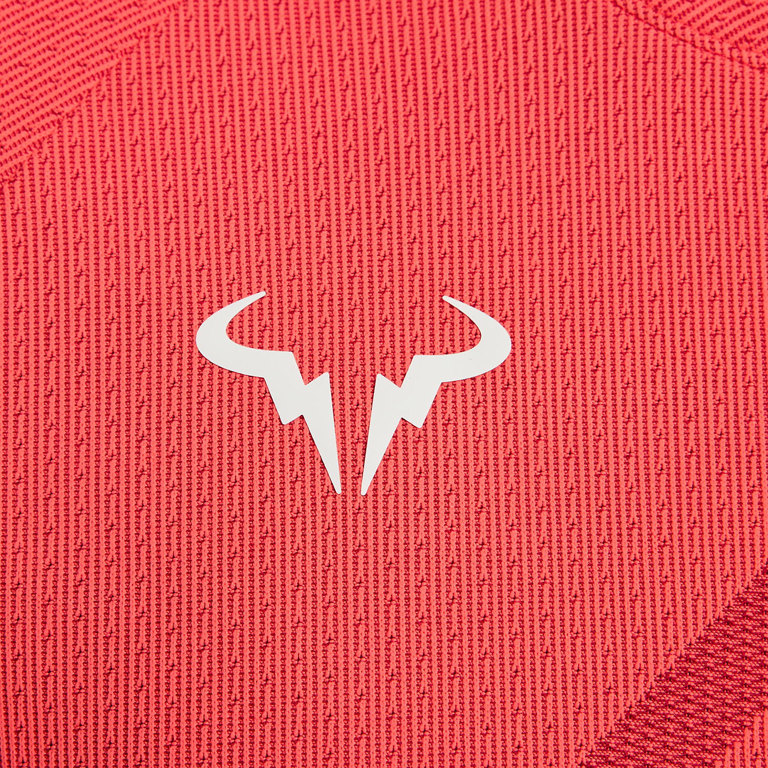 Nike Rafa Dri-FIT ADV Men's Tennis T-Shirt - Fire Red/White