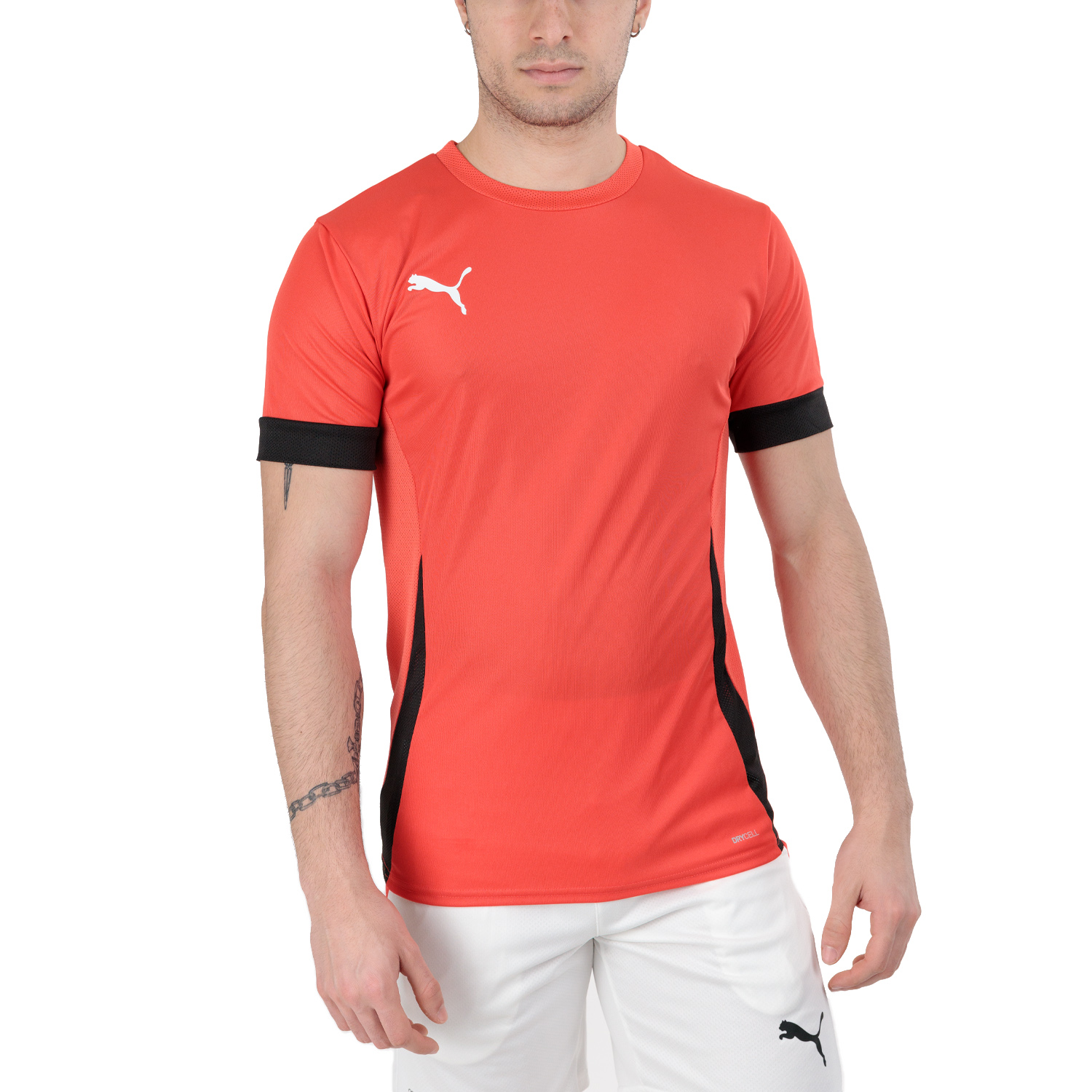Puma Individual Camiseta - Active Red