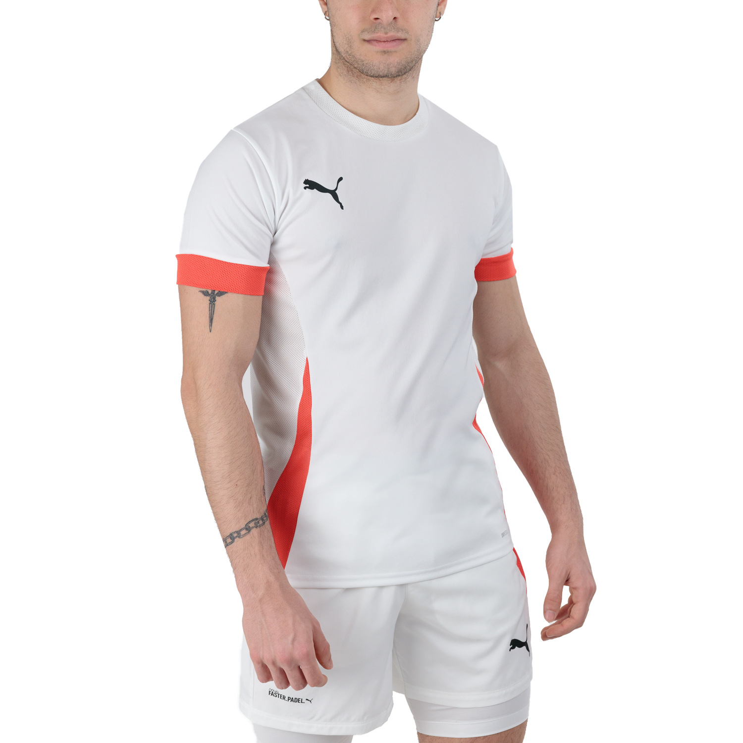 Puma Individual Camiseta - White