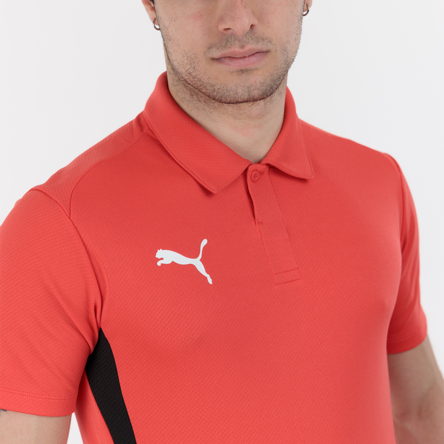 Puma Individual Polo - Active Red/Black