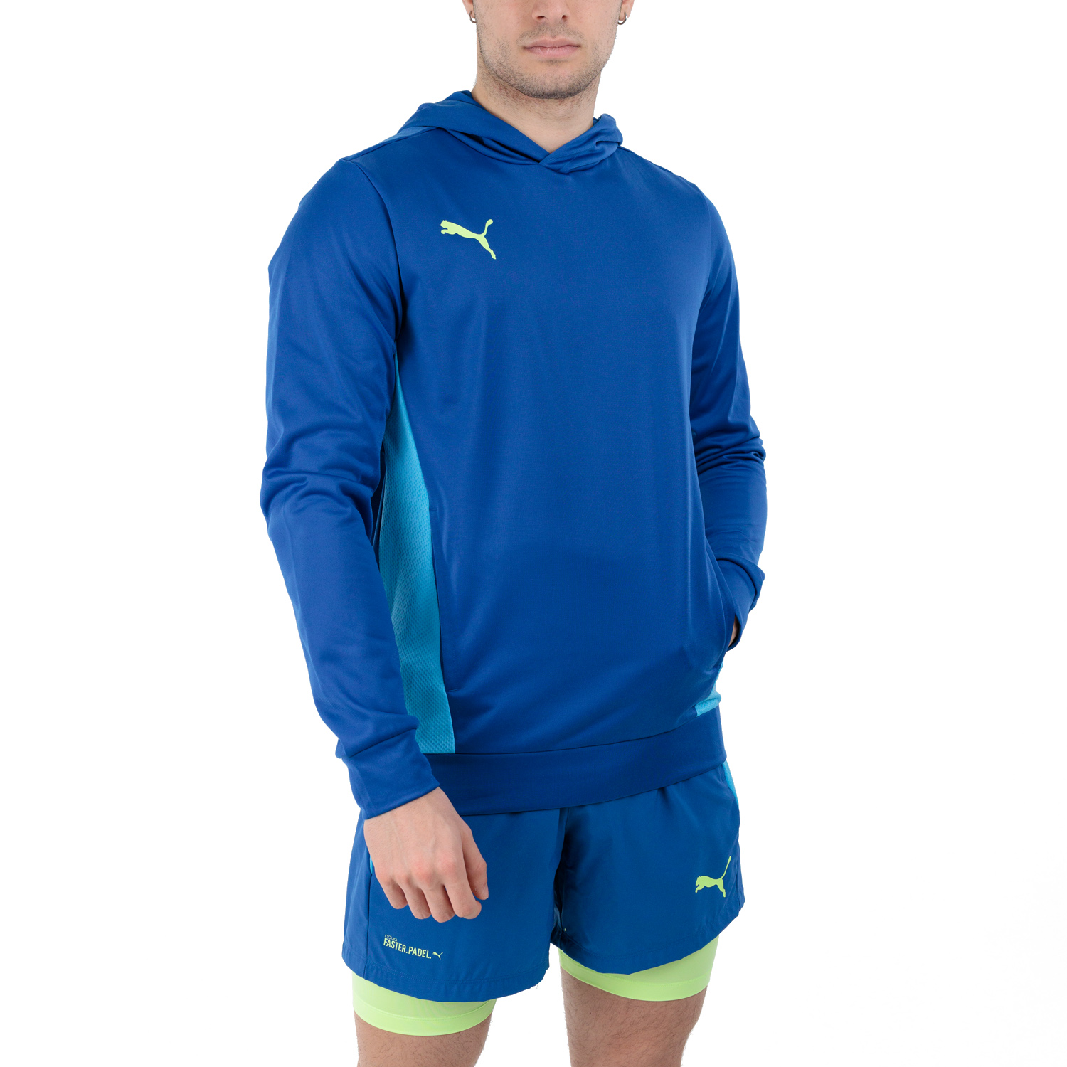 Puma Individual TRG Sudadera - Cobalt Glaze/Luminous Blue