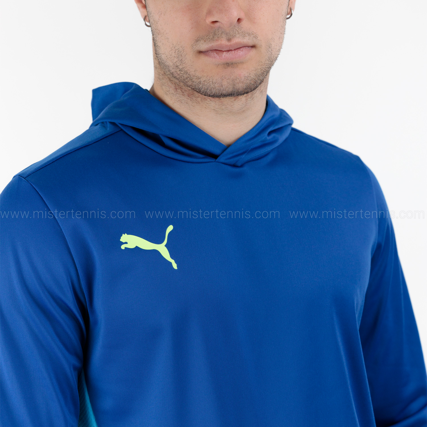 Puma Individual TRG Hoodie - Cobalt Glaze/Luminous Blue