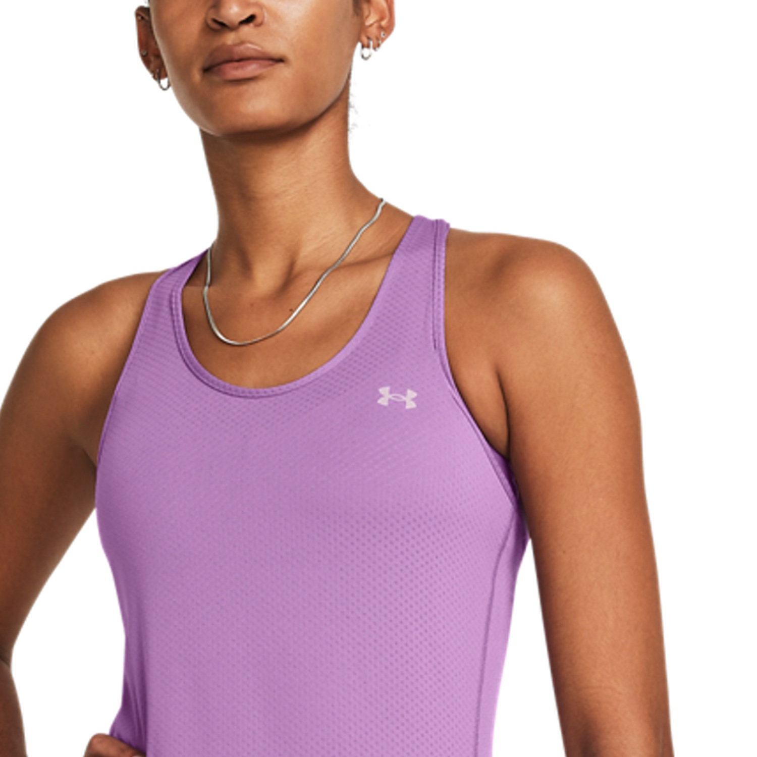 Under Armour HeatGear Armour Racer Top - Provence Purple/Purple Ace