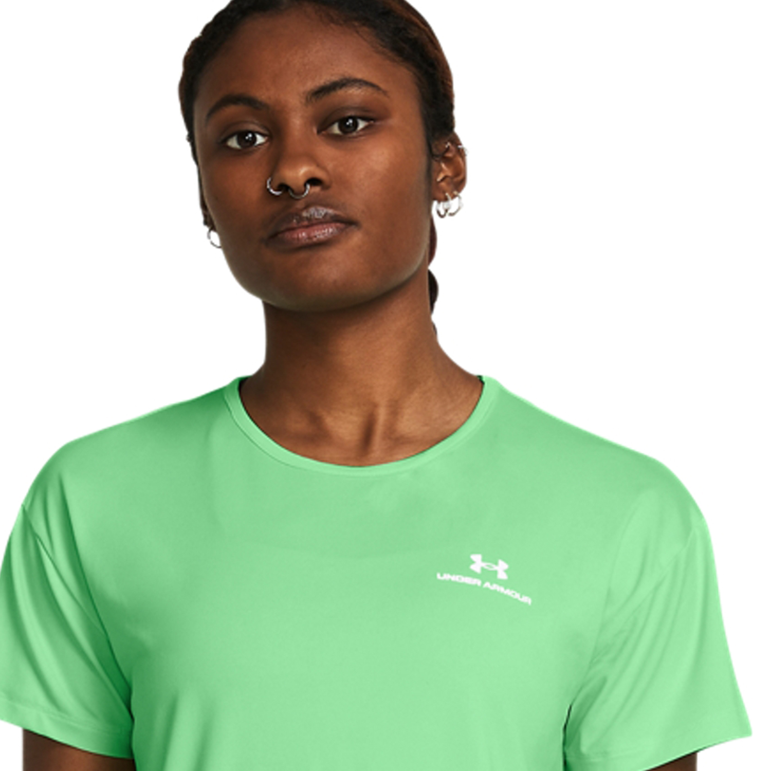 Under Armour Rush Energy 2.0 T-Shirt - Matrix Green/White