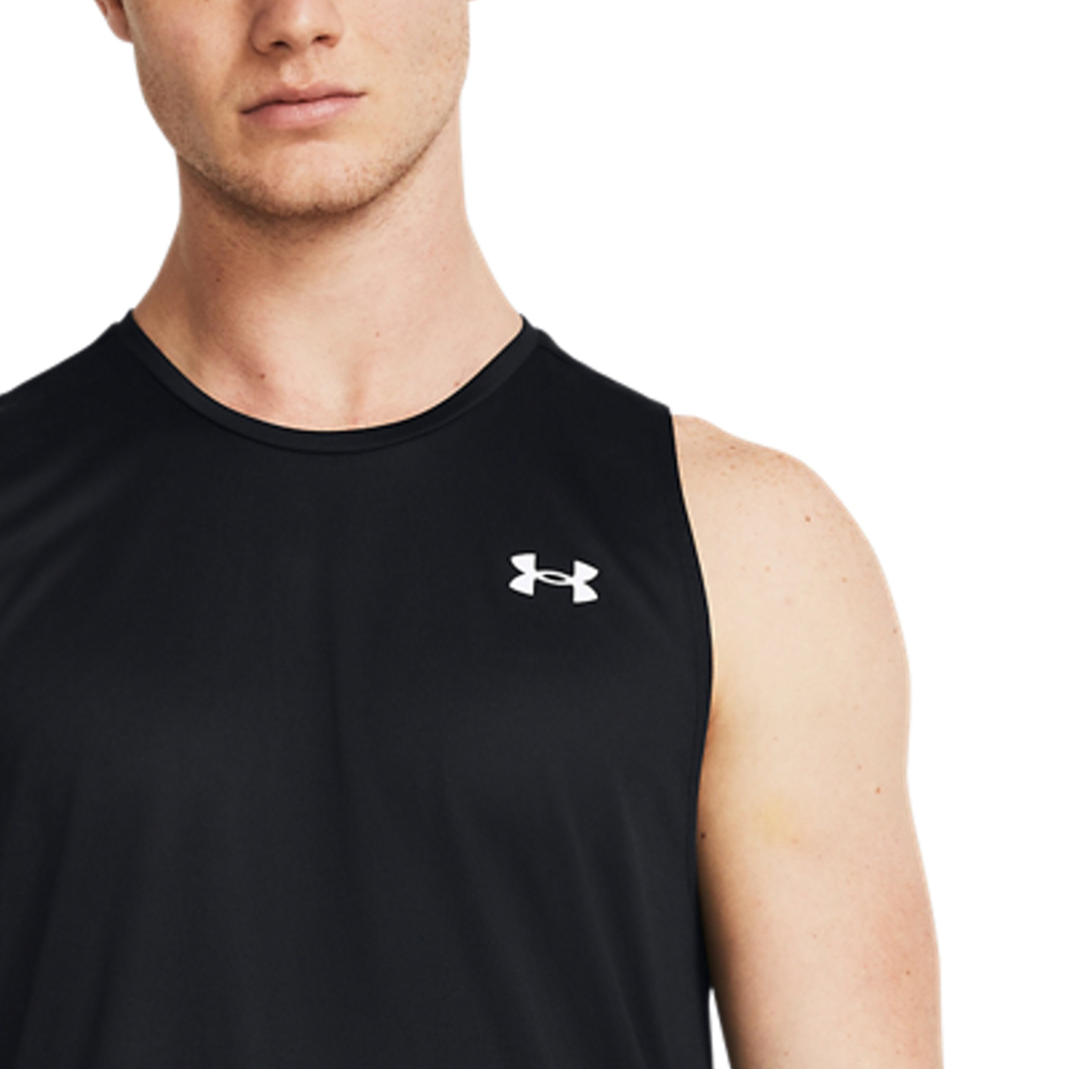 Under Armour Tech Tank - Black/White