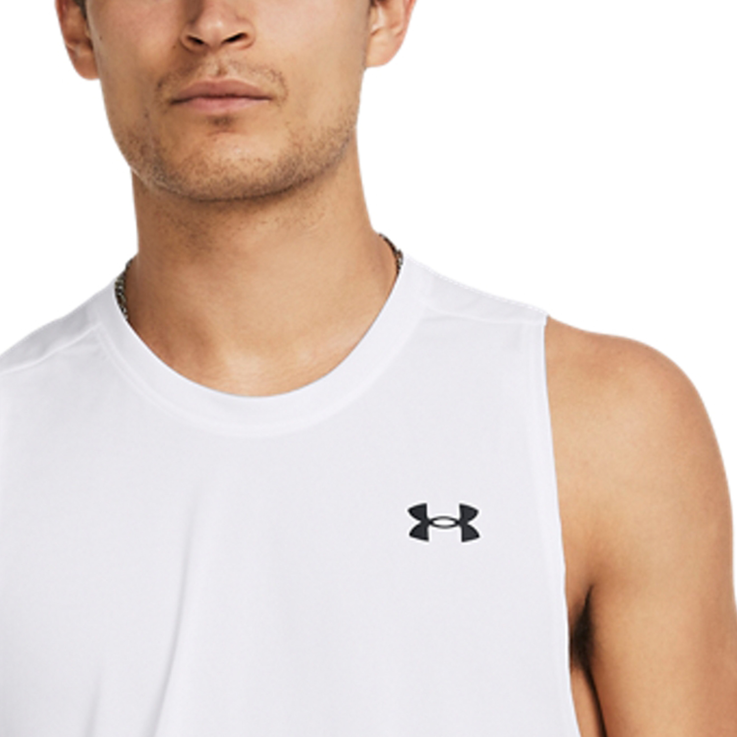 Under Armour Tech Canotta - White/Black