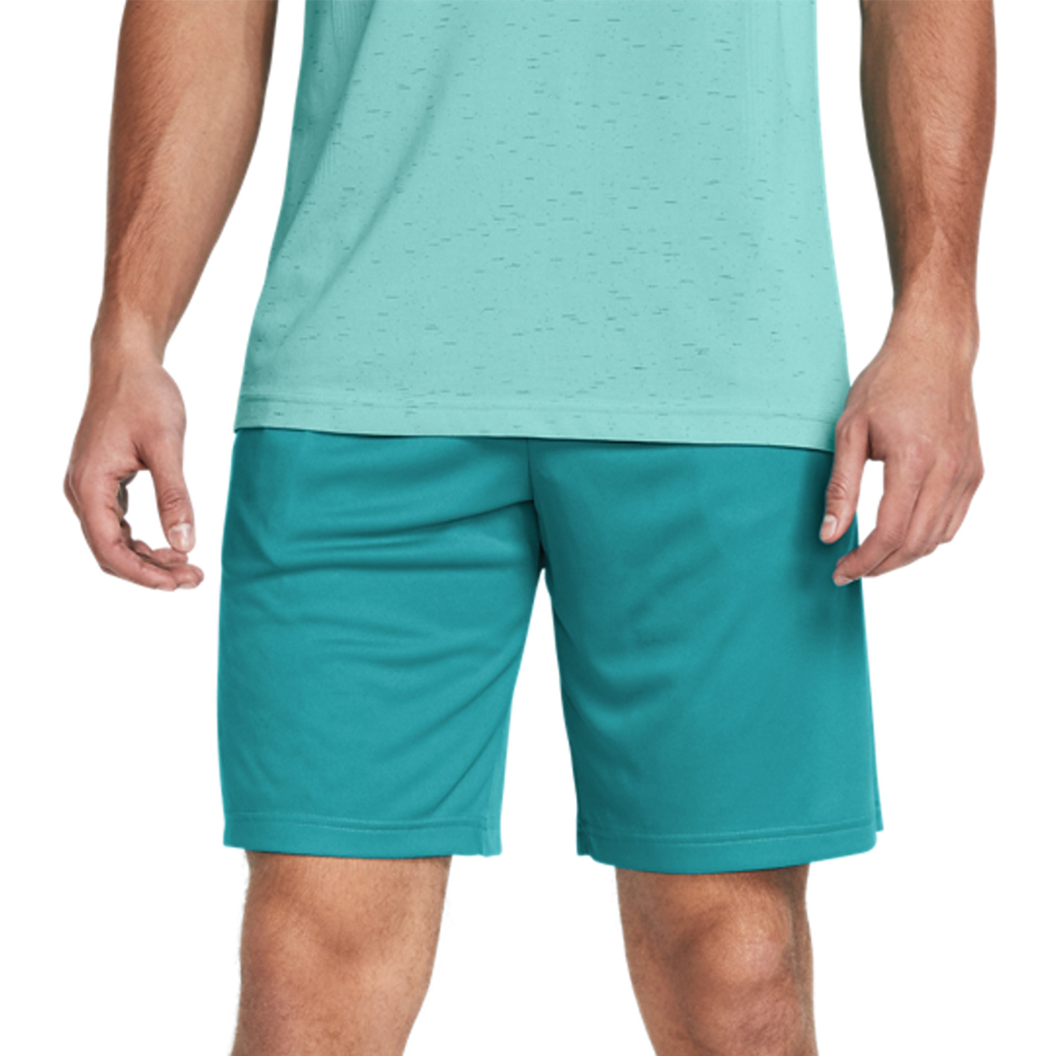 Under Armour Tech Graphic 10in Shorts - Circuit Teal/Black
