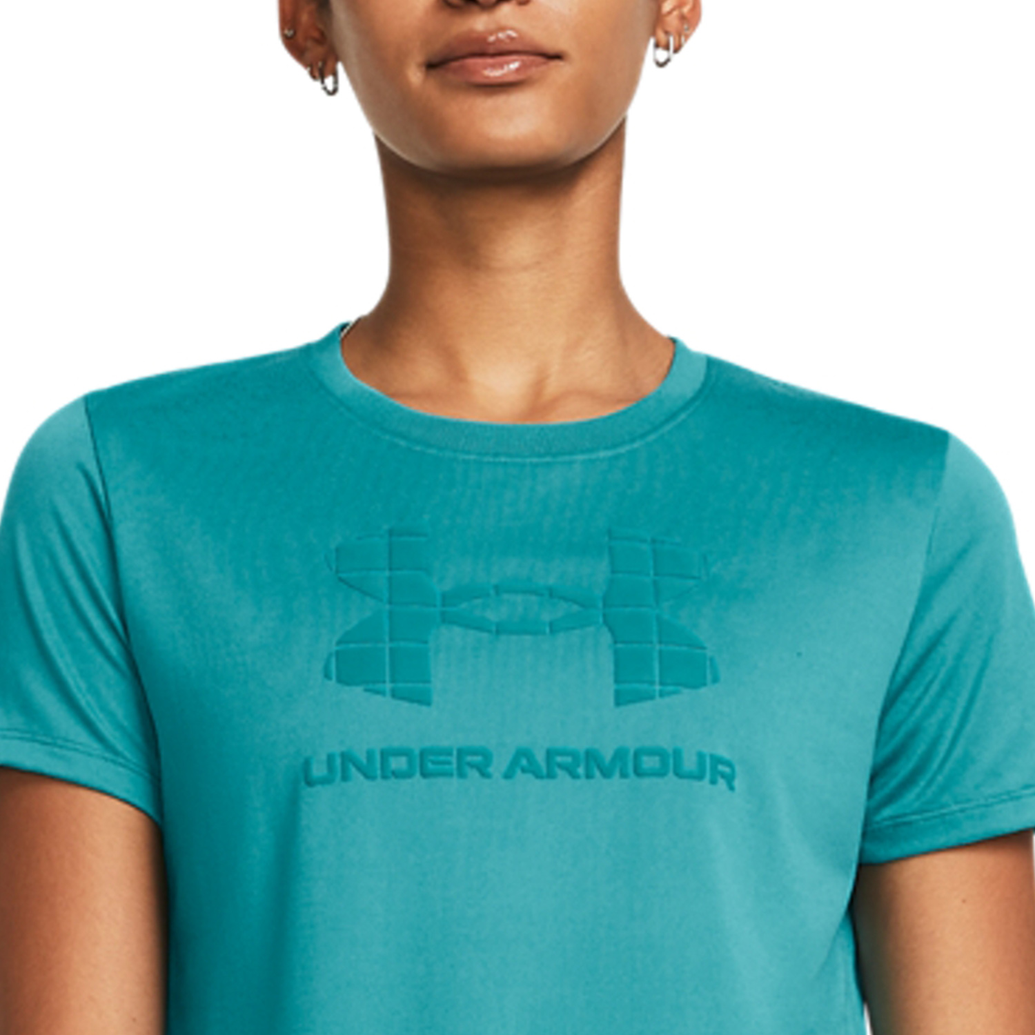 Under Armour Tech Camiseta - Circuit Teal/Coastal Teal