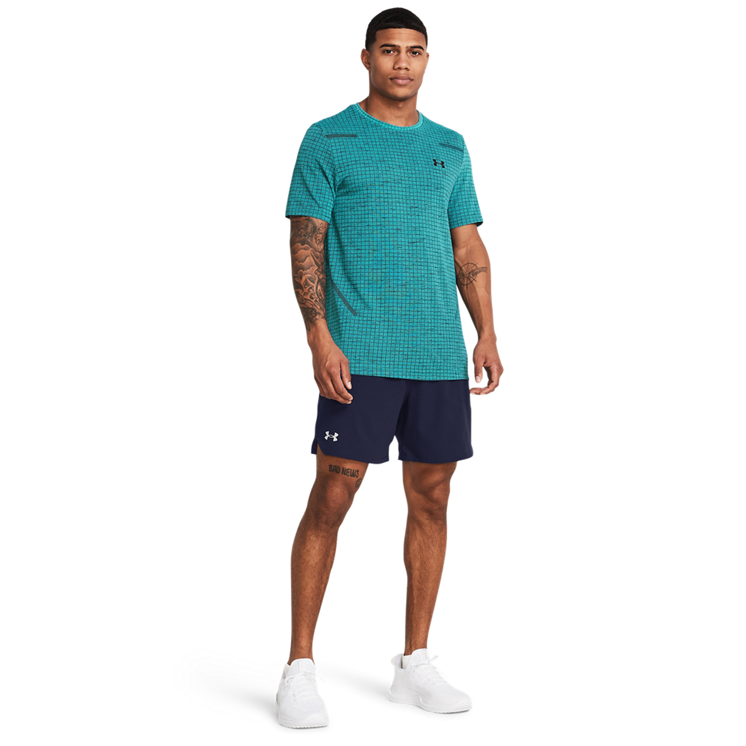 Under Armour Vanish Woven 6in Shorts - Midnight Navy/Mod Gray