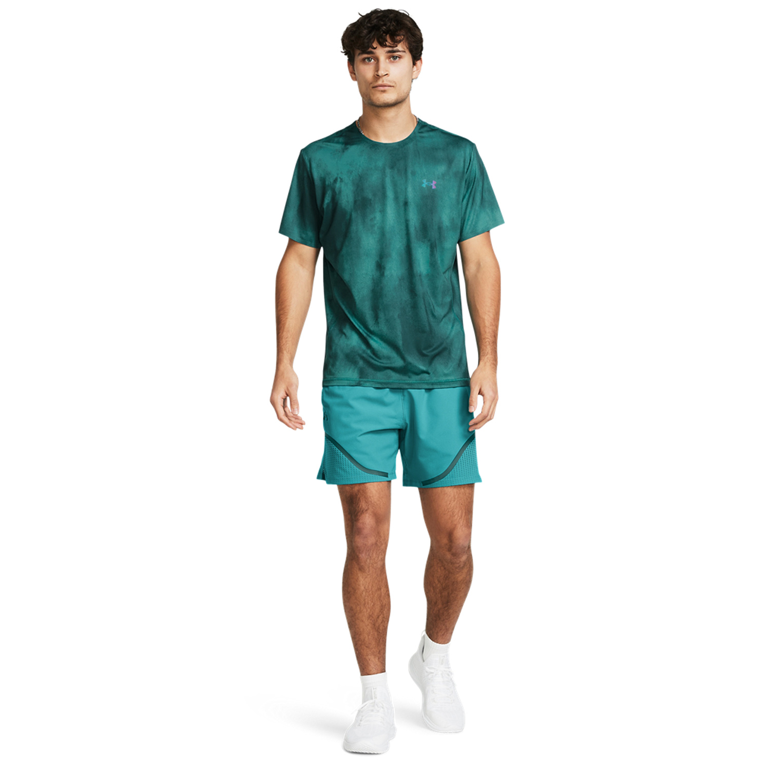 Under Armour Vanish Woven Graphic 6in Shorts - Circuit Teal/Hydro Teal