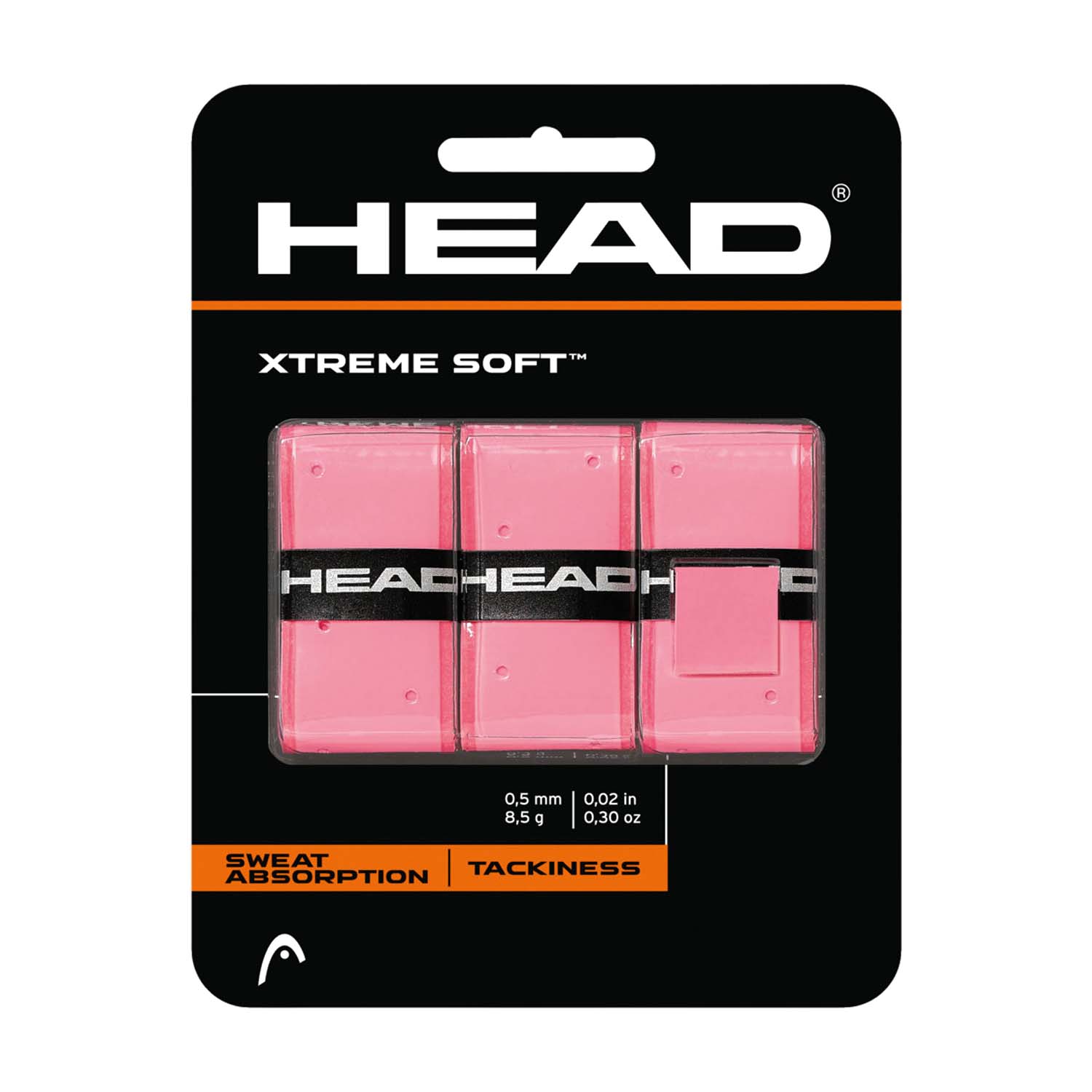 Head Xtreme Soft Overgrip x 3 - Pink