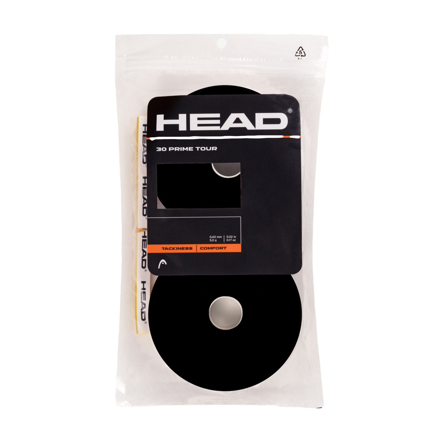 Head Prime Tour Overgrip x 30 - Black