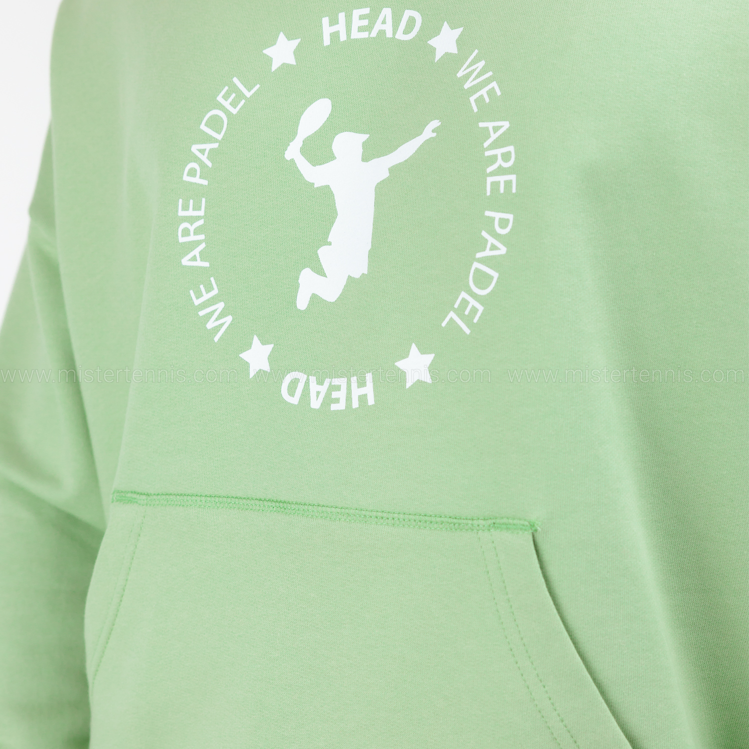 Head We Are Padel Hoodie - Celery Green