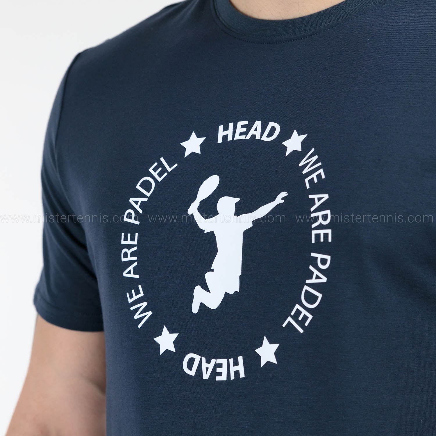 Head Graphic T-Shirt - Navy