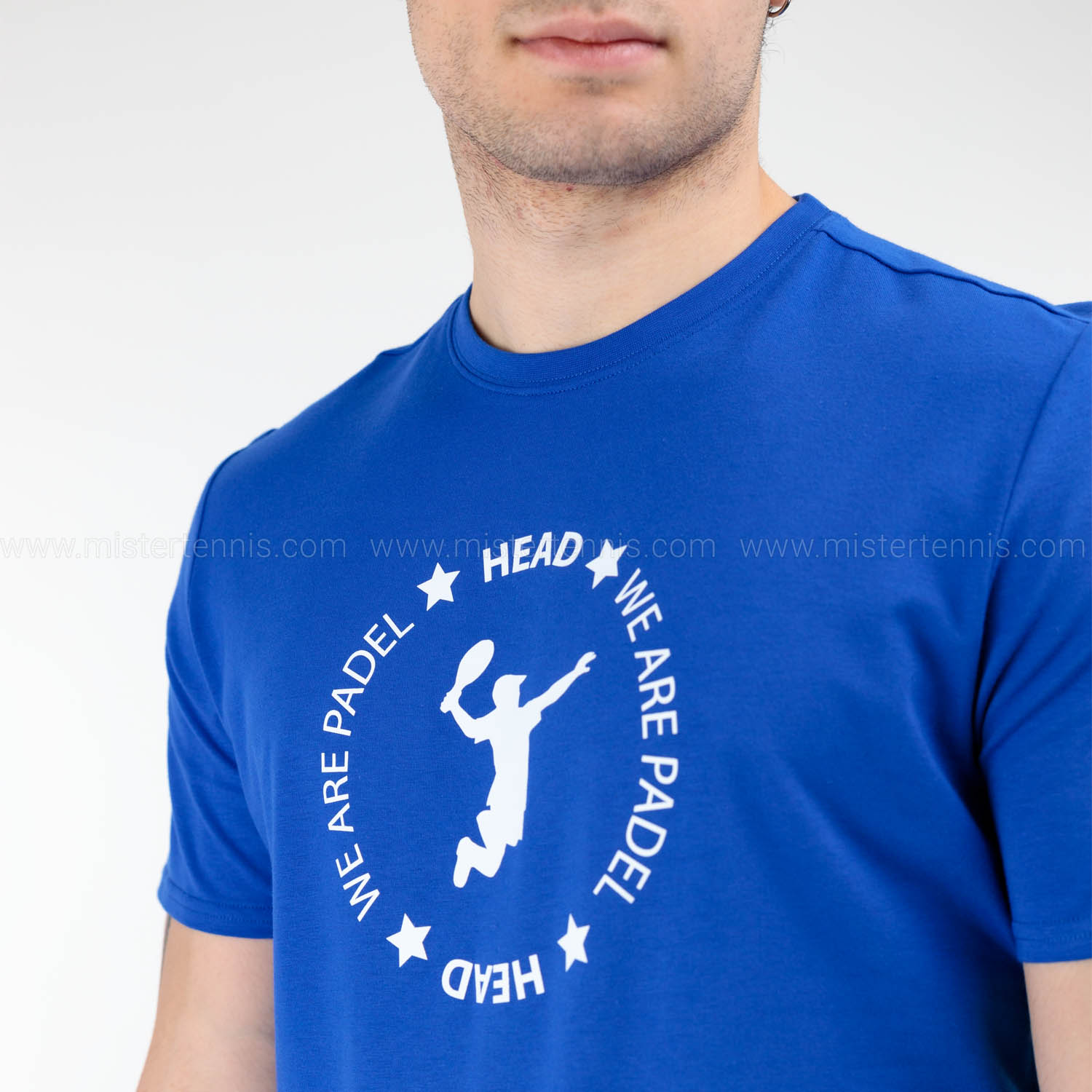 Head Graphic T-Shirt - Royal