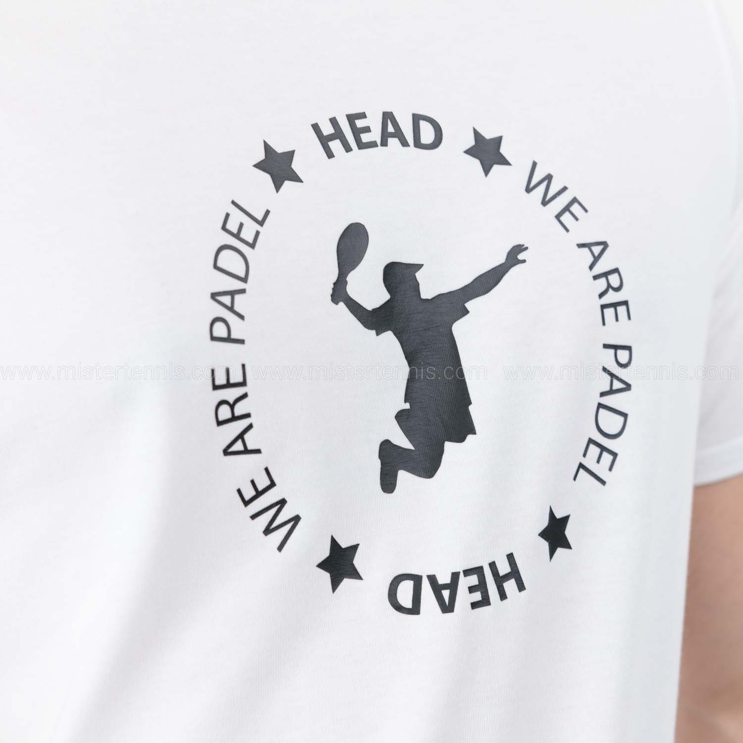 Head Graphic Camiseta - White