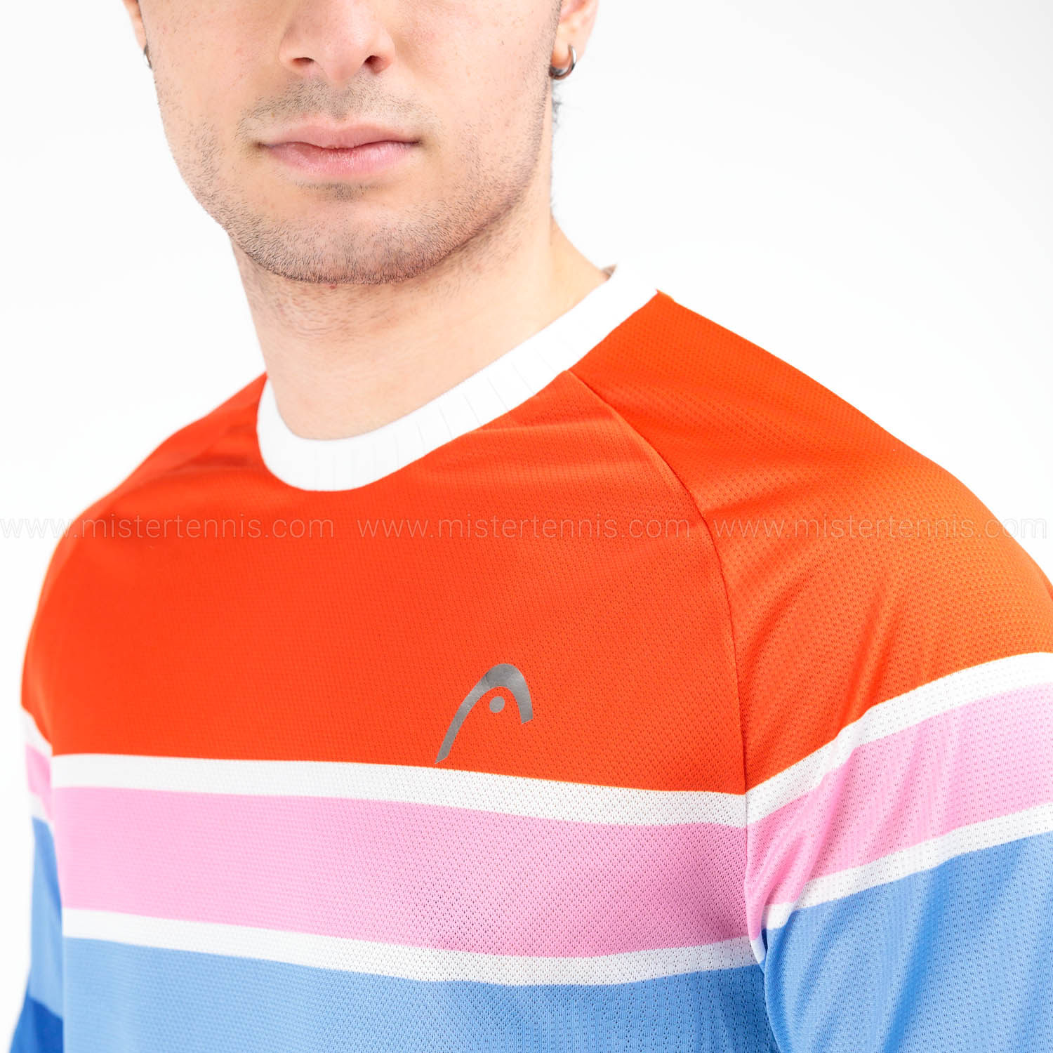 Head Performance Pro Camiseta - Orange Alert/Royal