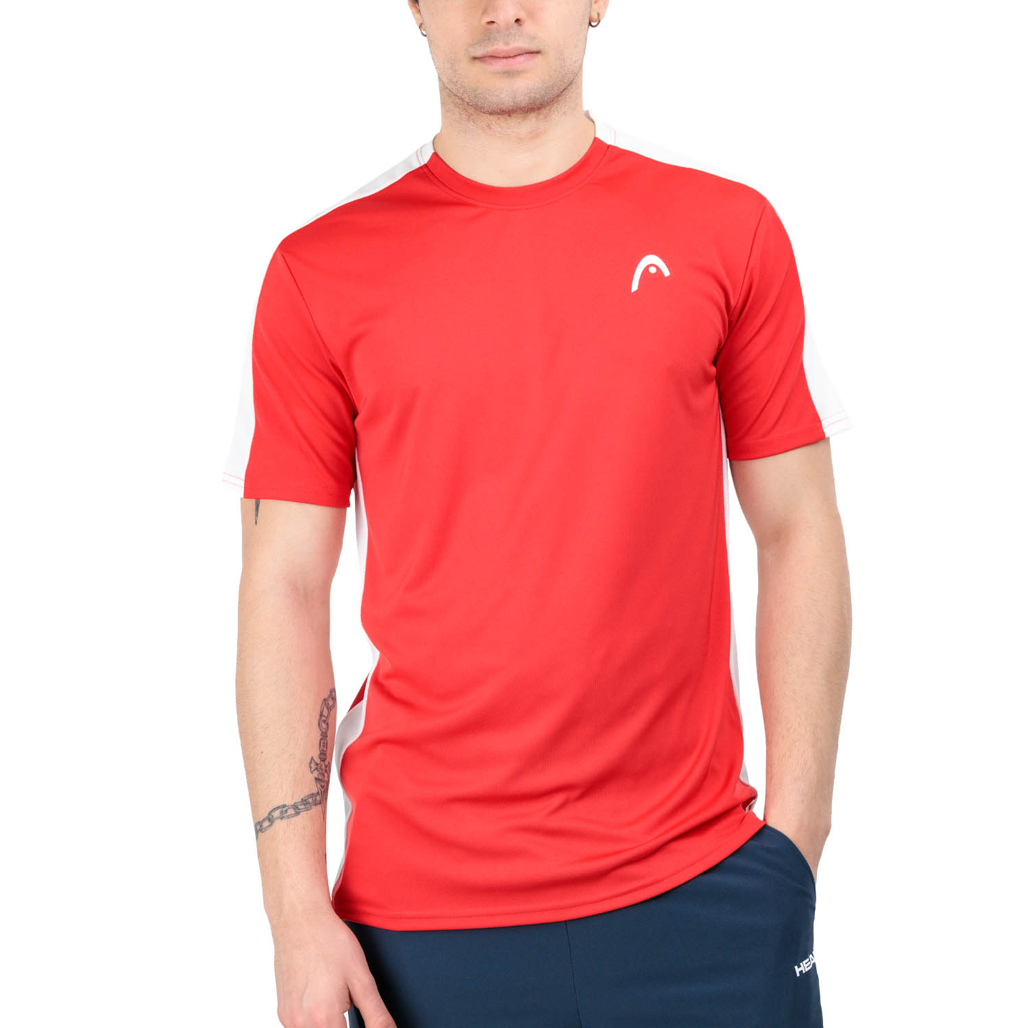 Head Slice Camiseta - Red