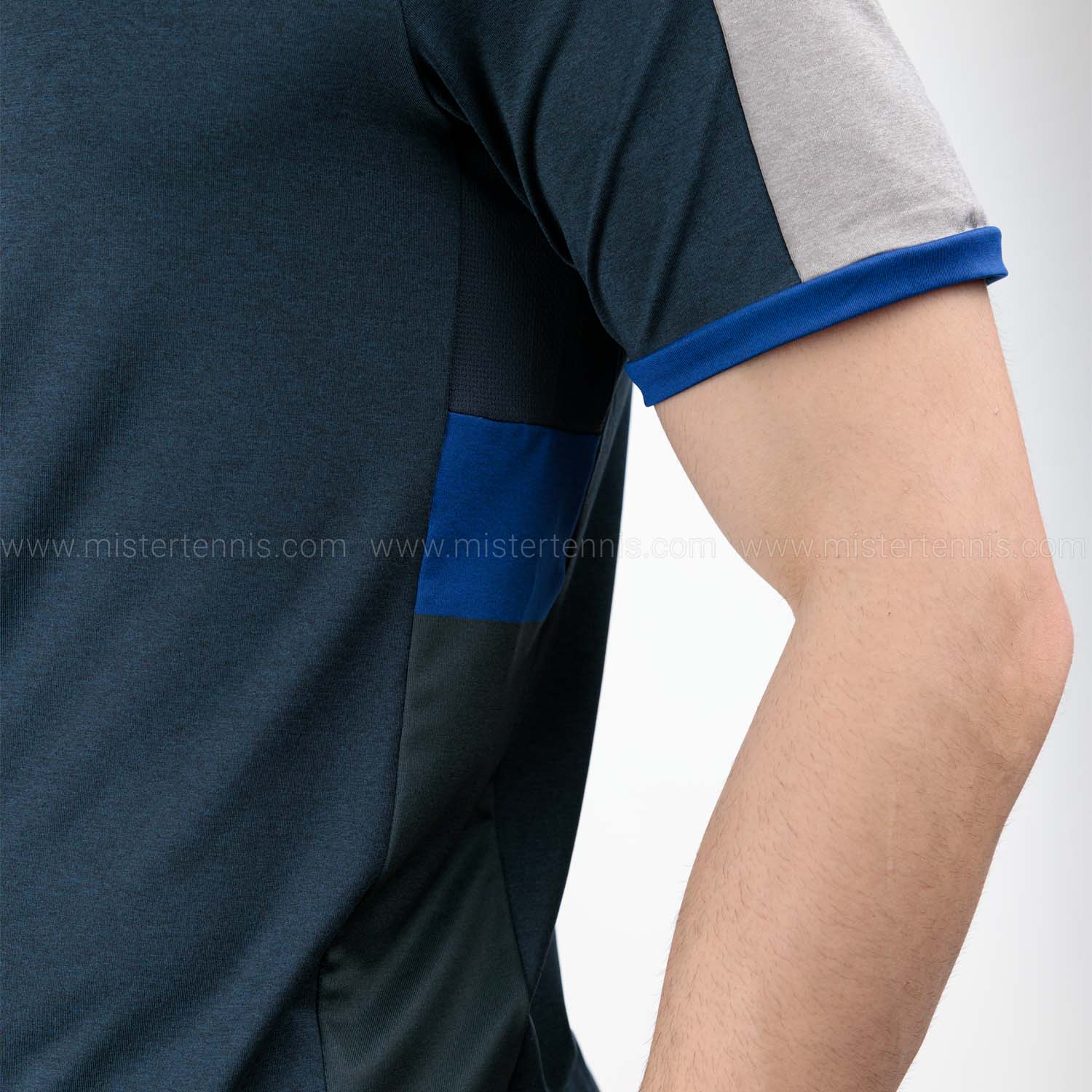 Head Play Tech Polo - Navy/Royal Blue